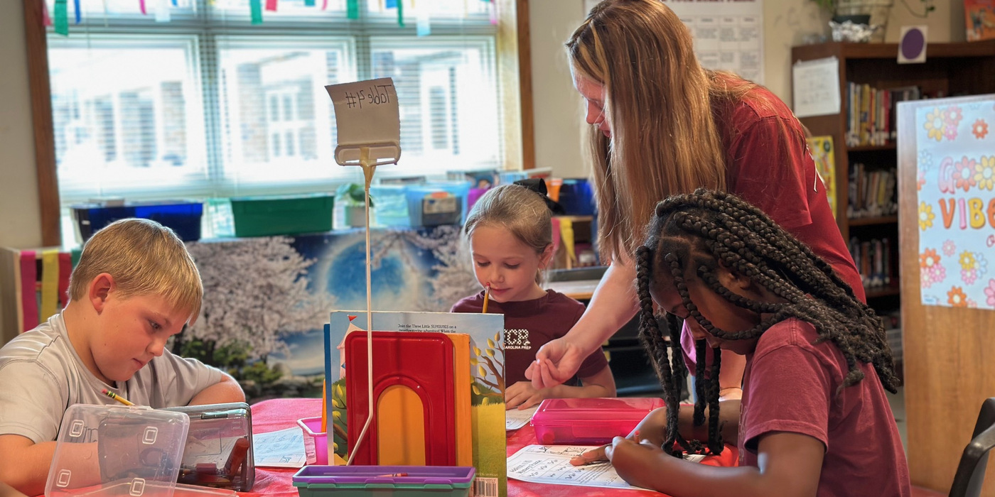 North East Carolina Prep School Facebook ad: From farm to future, NECP students care for…