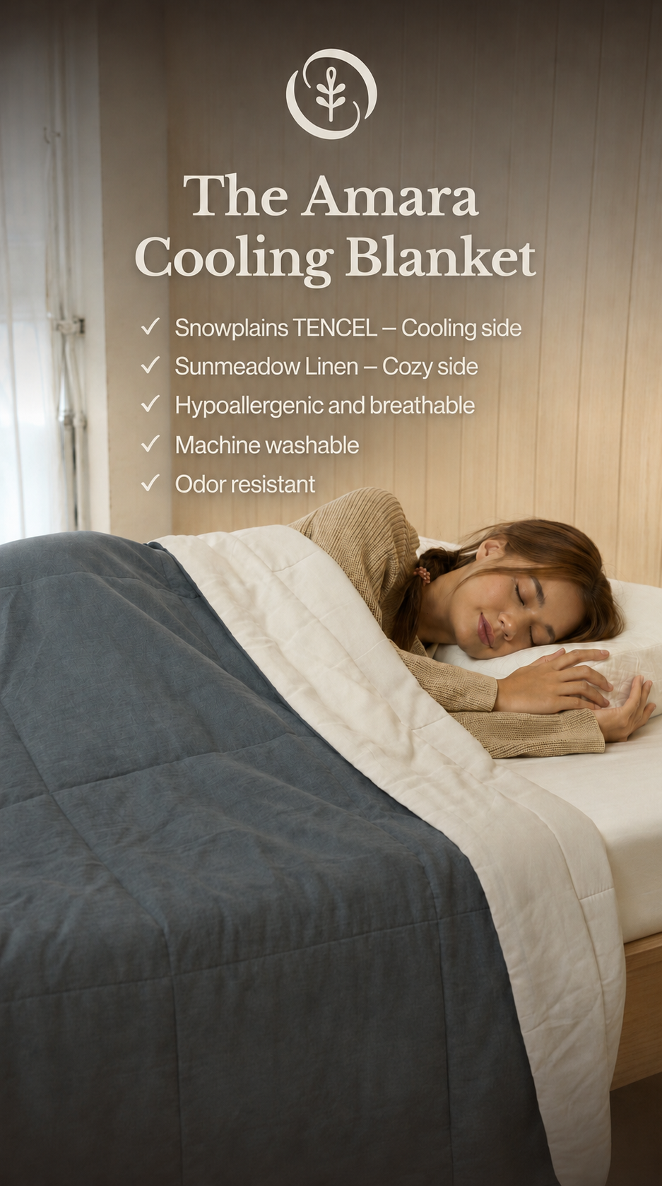 OAK & SAND - Luxury Bedding Crafters & Hotel Supplies co. Facebook ad