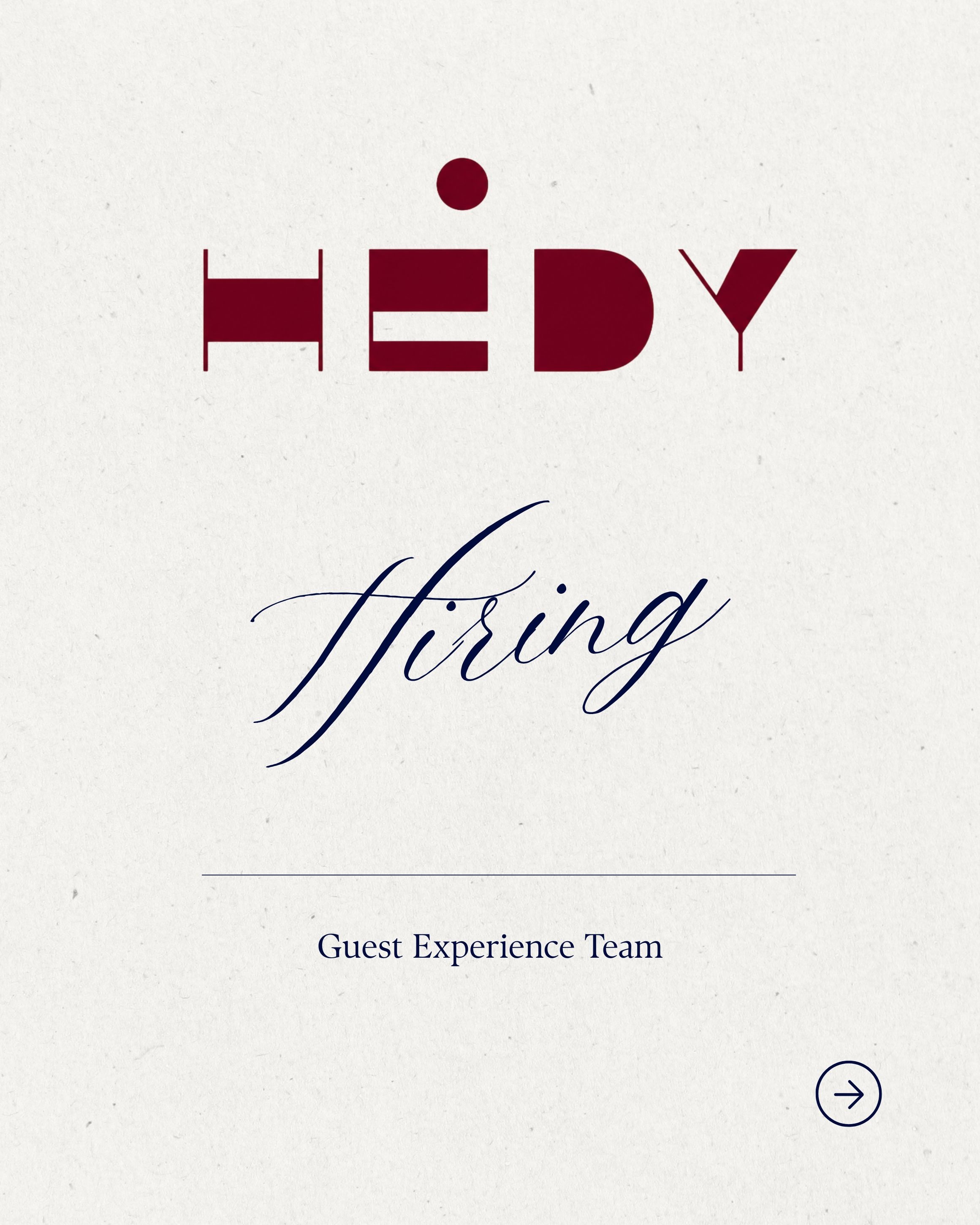 talent_advisor Facebook ad: HÉDY Casablanca is hiring!