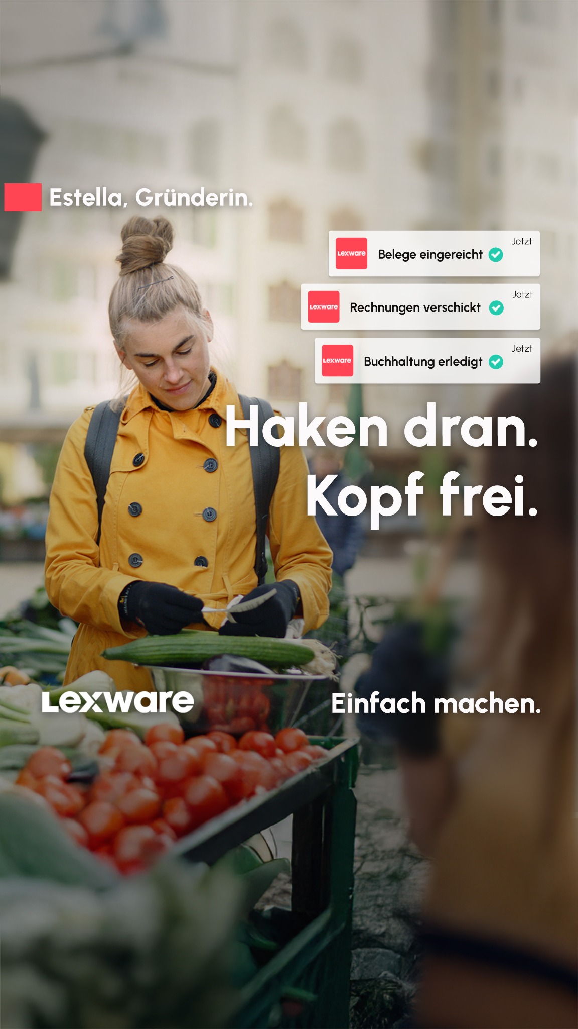 Lexware Facebook ad