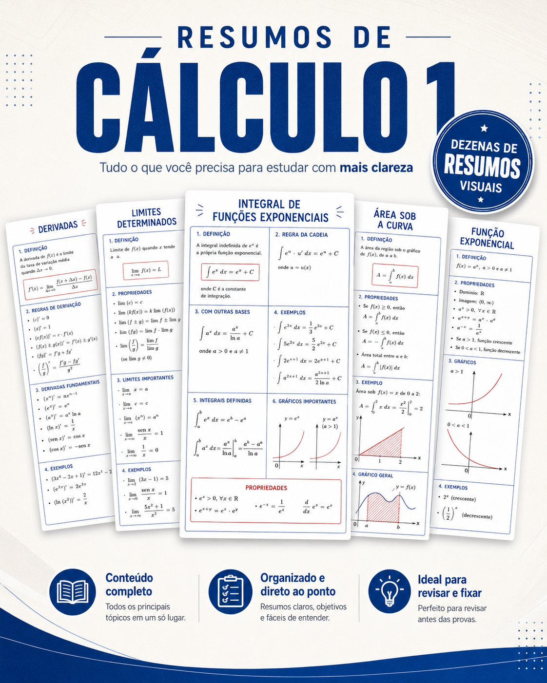 Dicas De Matemática Facebook ad: Resumos de Calculo, profleandrocardoso.com.br