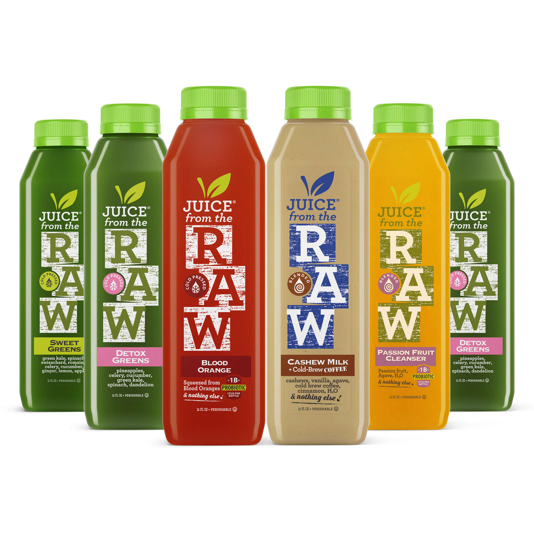 Juice From the RAW Facebook ad