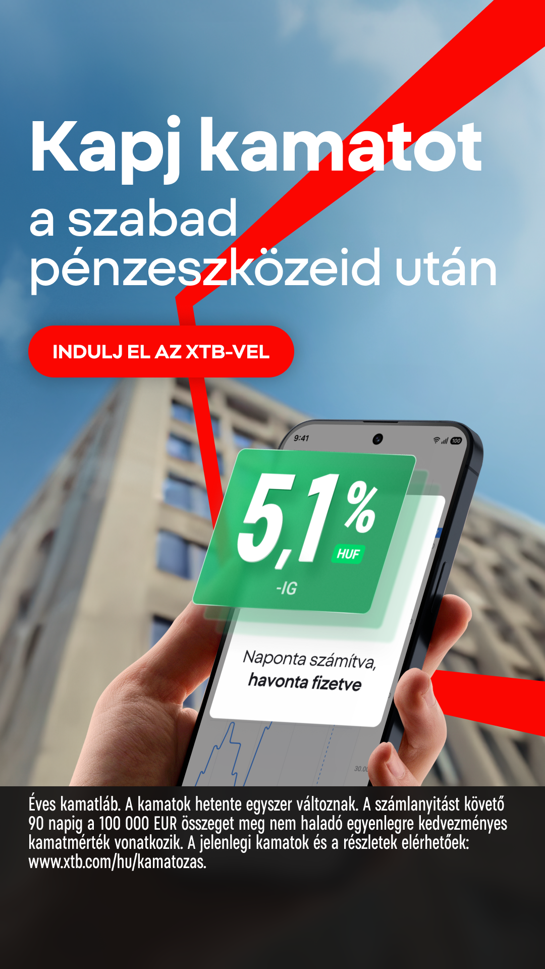 XTB Online Trading Facebook ad
