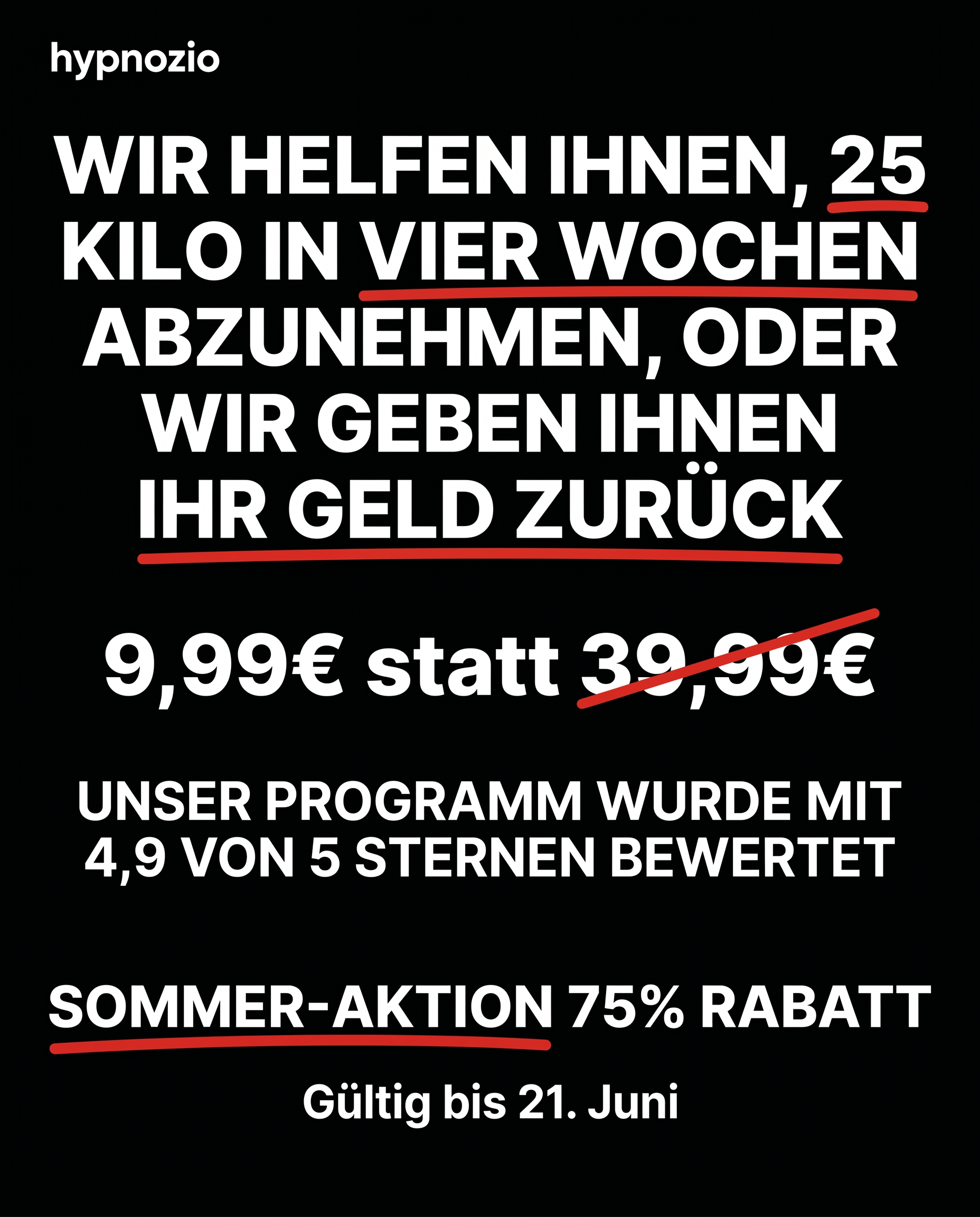 Hypnozio: power of hypnotherapy Facebook ad