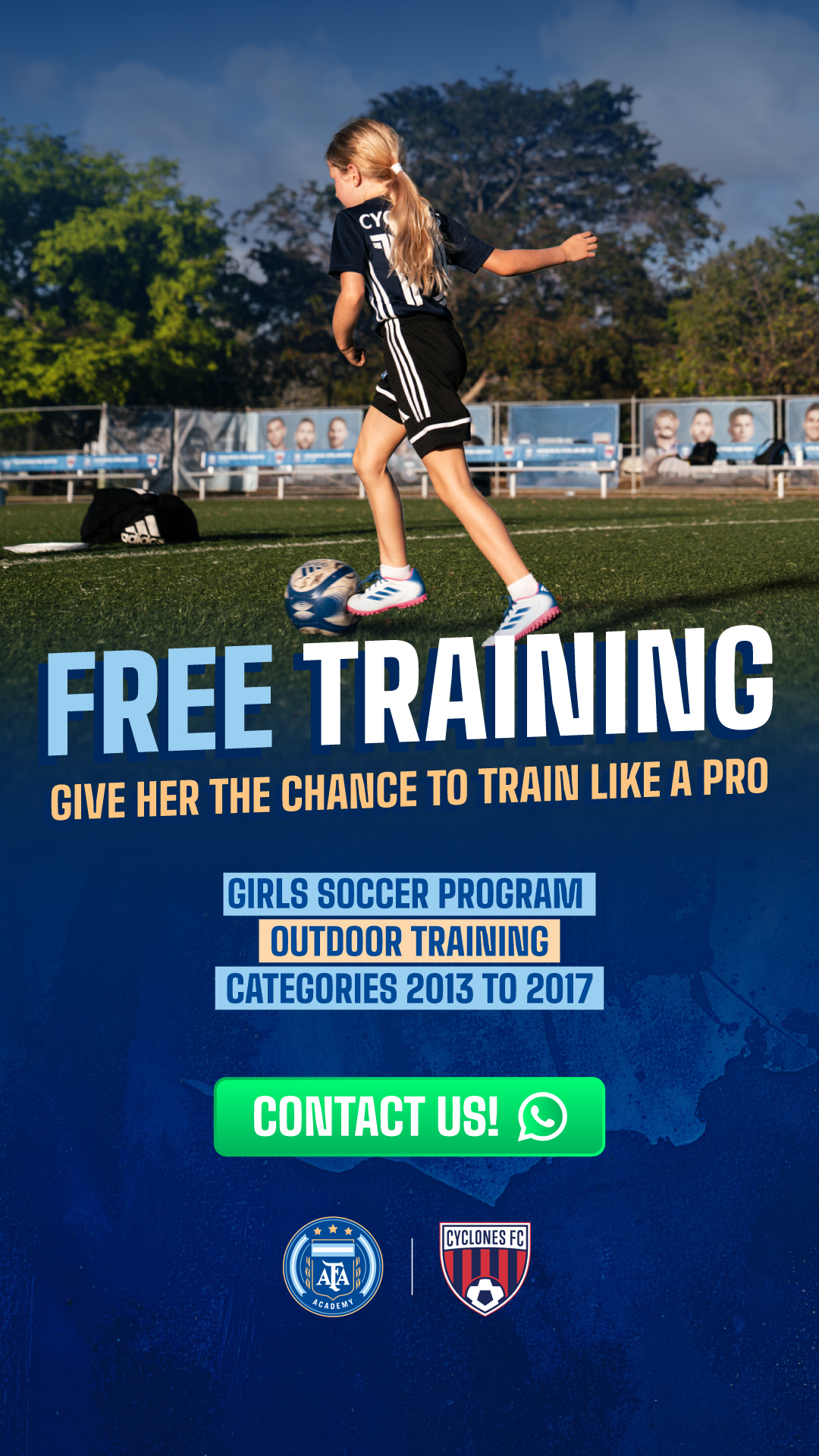 AFA Academy Florida Facebook ad from Mar 30, 2026