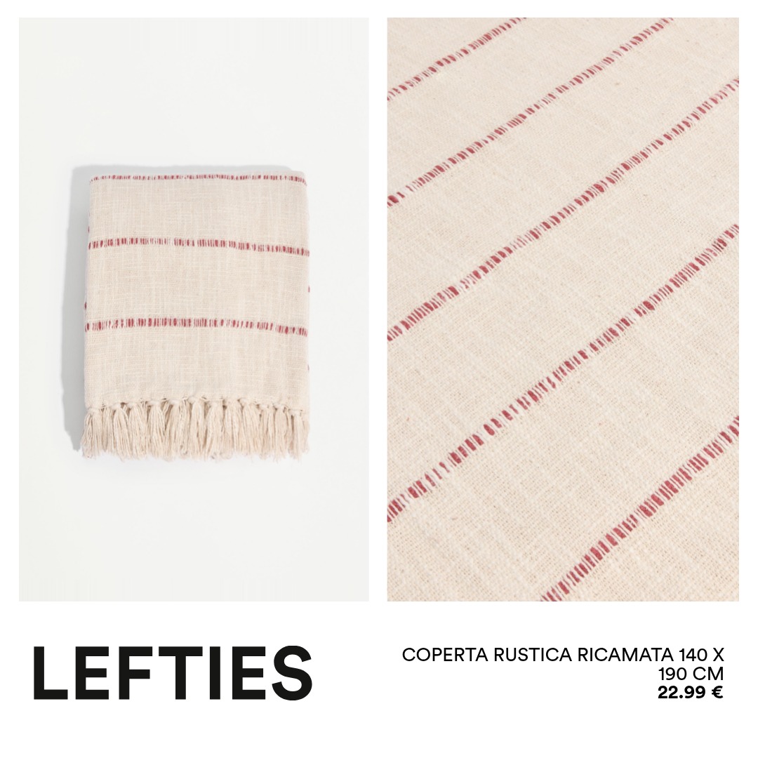 Lefties Facebook ad: Scopri Lefties Home: arredamento, tessuti e molto altro…