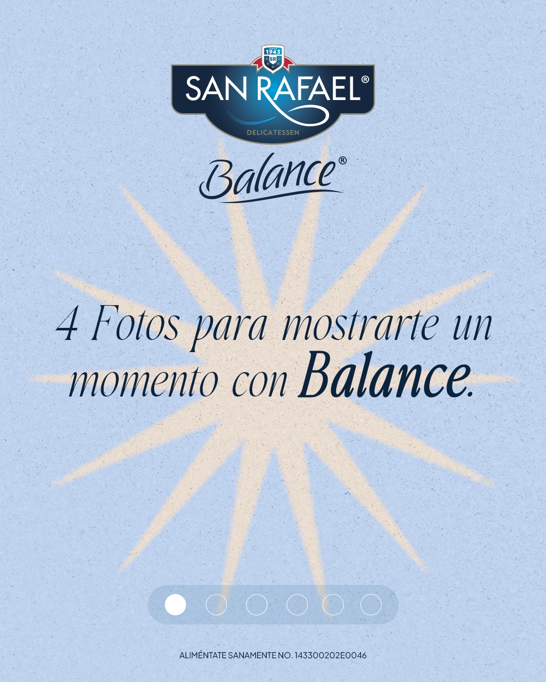 San Rafael Balance Facebook ad: a disfrutar de aquellos momentos en los que…