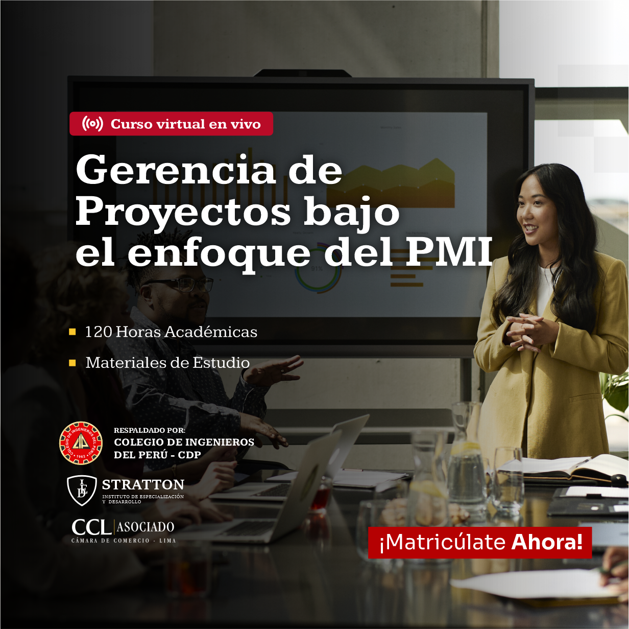 Stratton IED - Instituto de Especialización y Desarrollo Facebook ad: Vacantes Limitadas
