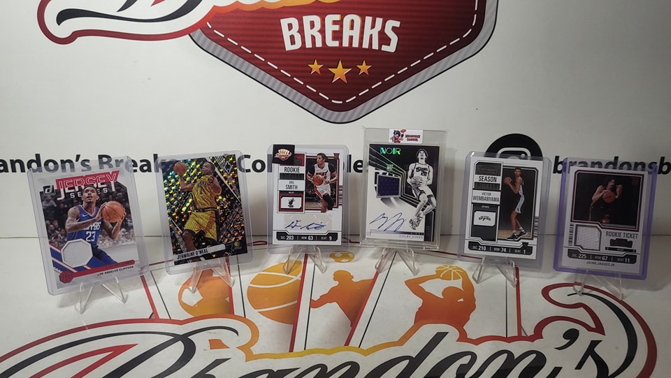 Brandon's Breaks and Collectables Facebook ad