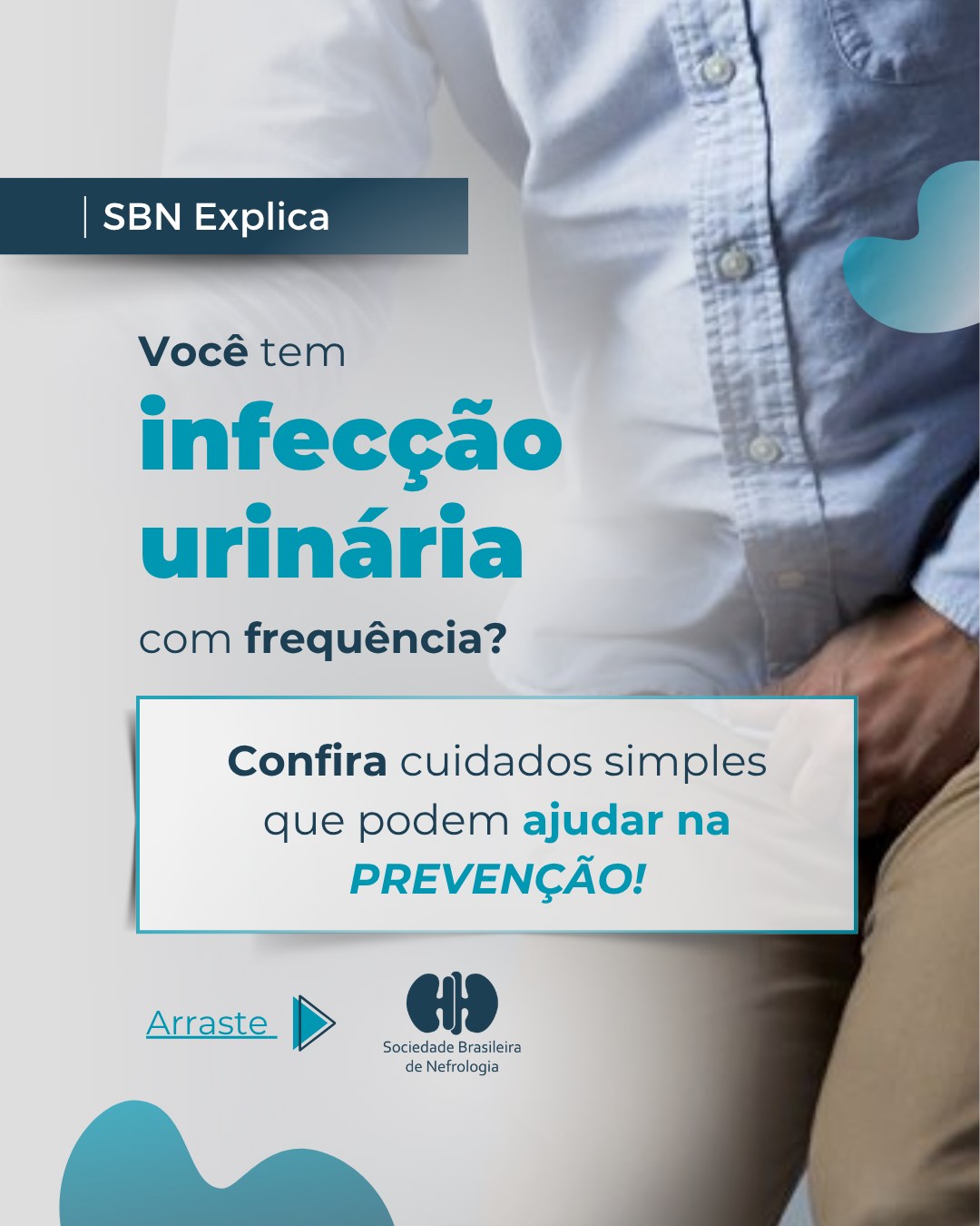 Sociedade Brasileira de Nefrologia - SBN Facebook ad: Você tem infecções urinárias de repetição?