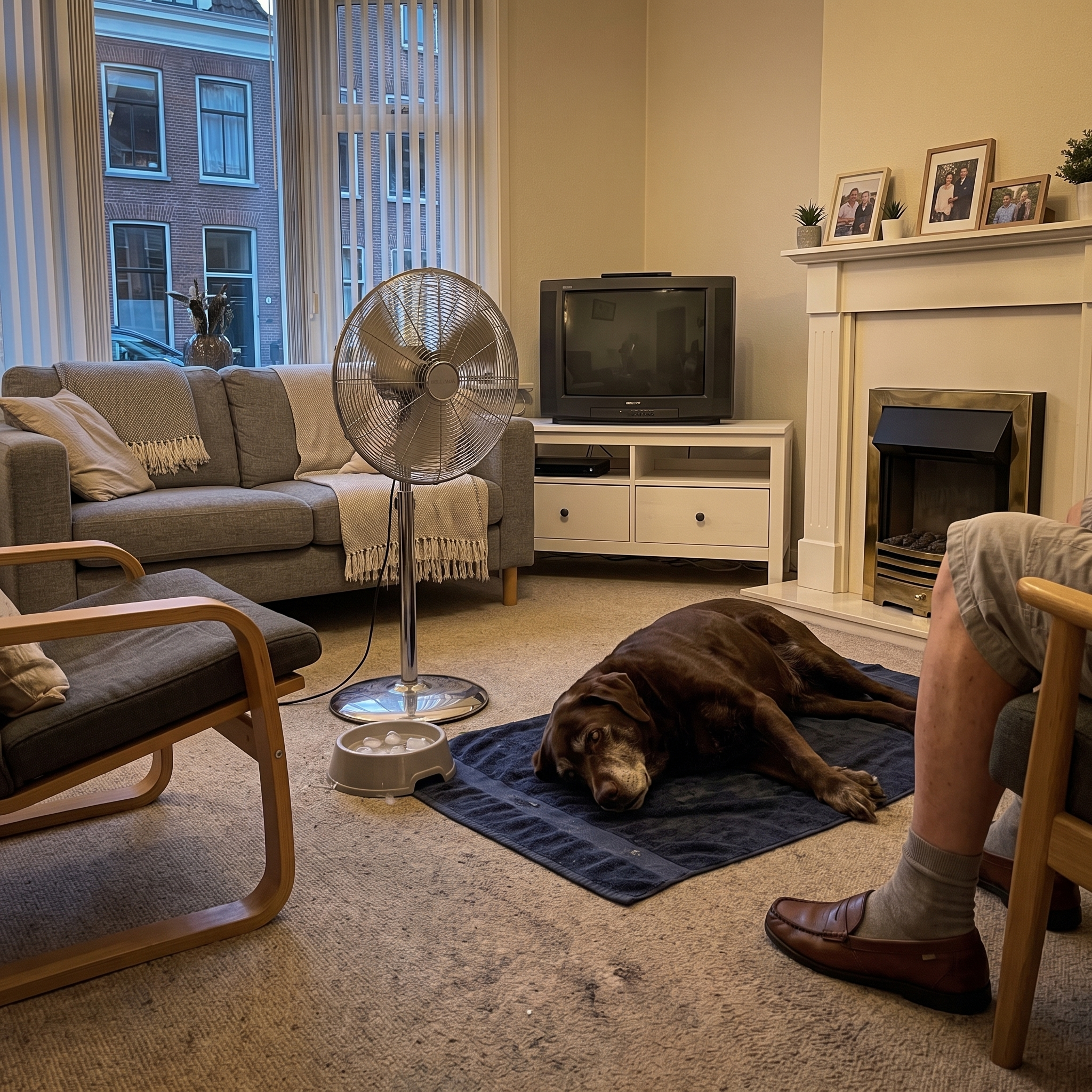 Het Klinisch Welzijnsrapport Facebook ad: Ik wilde dat mijn 13-jarige Labrador één koele kamer had…