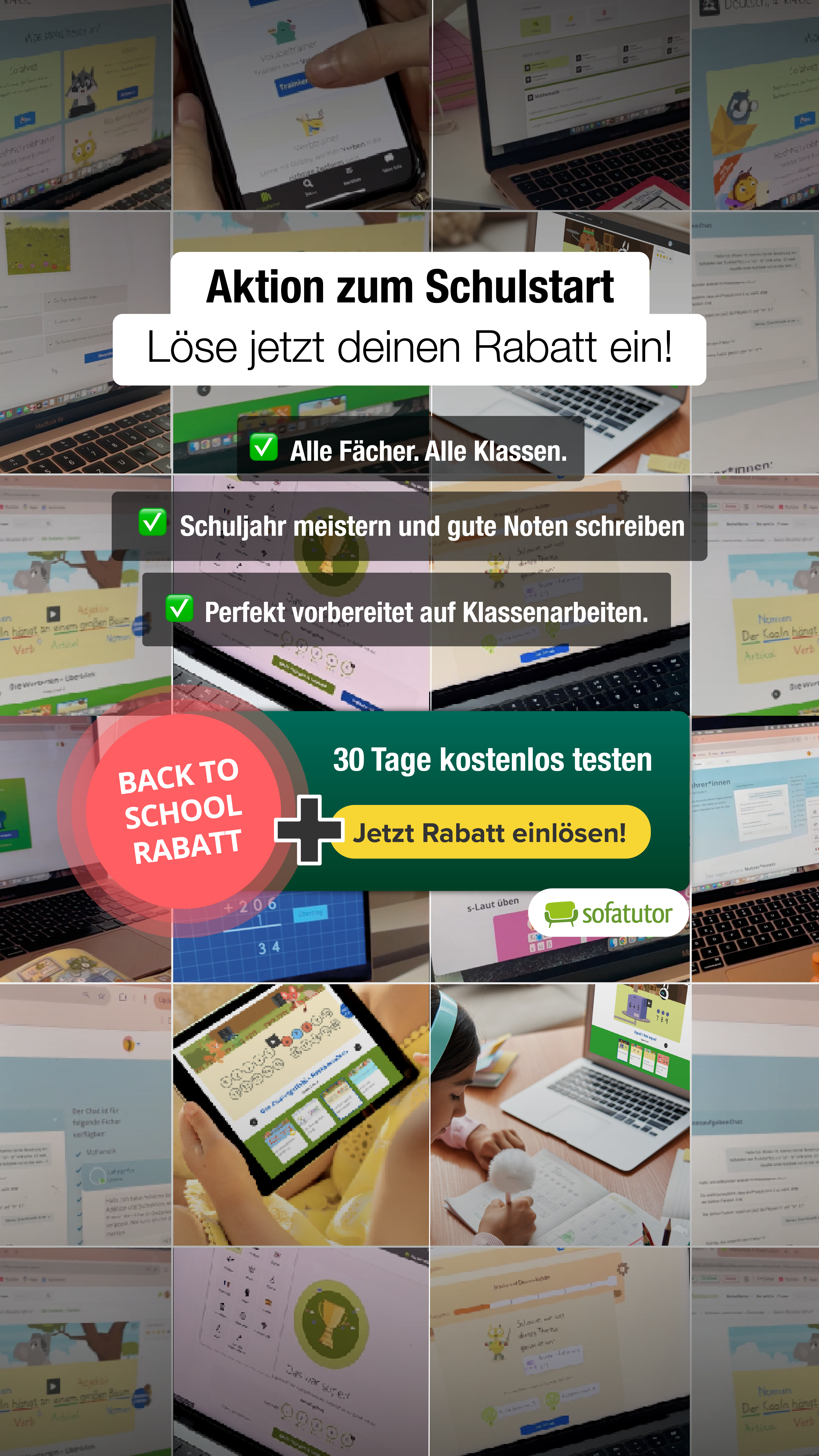 sofatutor Facebook ad