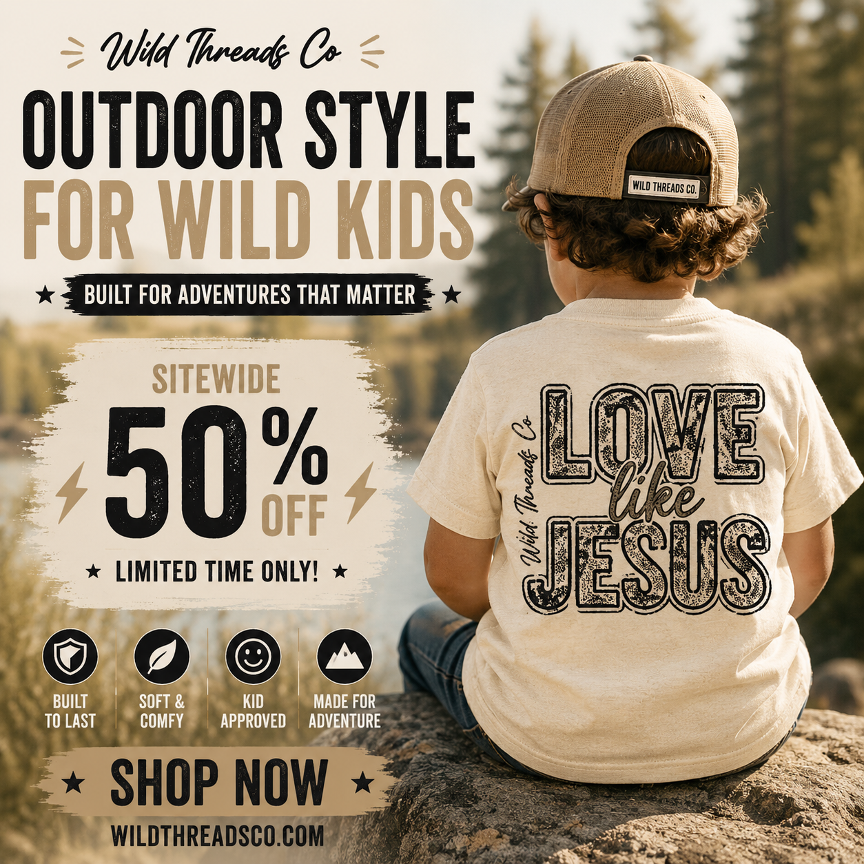 Wild Threads Co Facebook ad