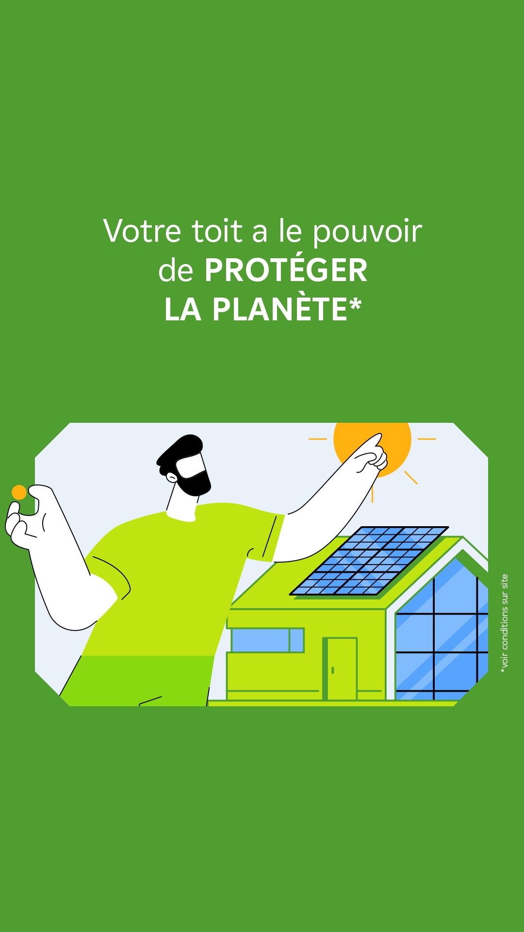 EDF solutions solaires Facebook ad