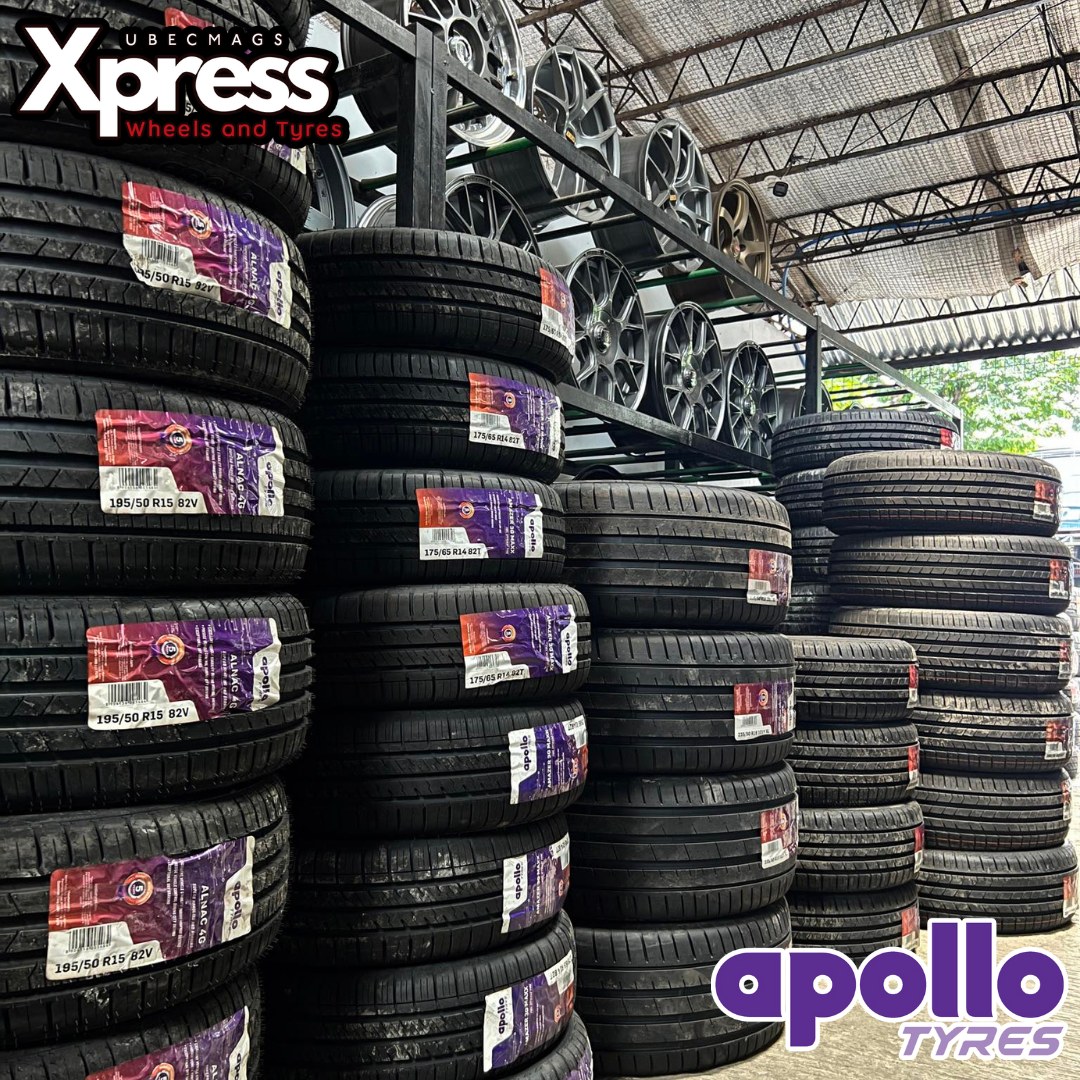 Apollo Tires Cebu Facebook ad: Apollo Tyres, always in stock