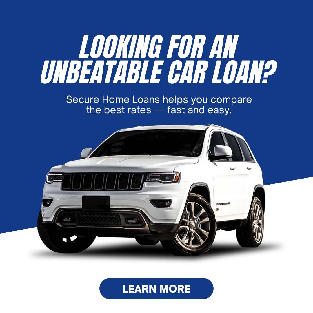 Secure Car Loans Facebook ad