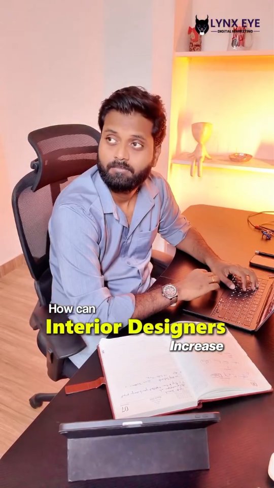 Lynx Eye Digital Marketing Facebook ad: Interior designers, this is how you increase your…