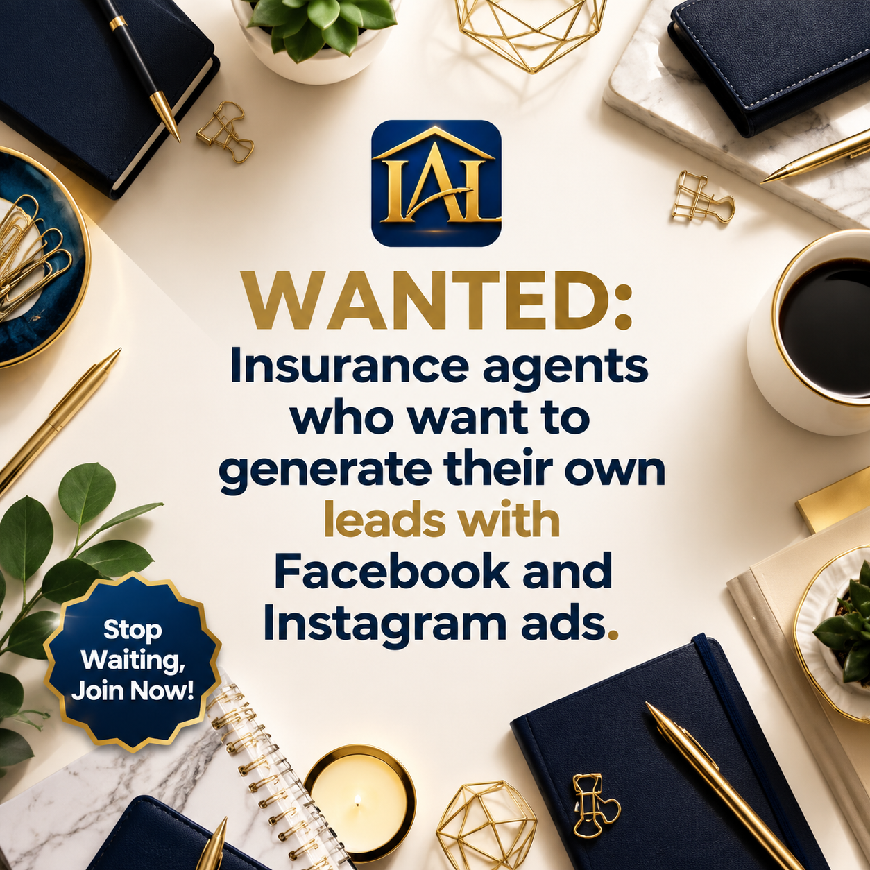 Skool Facebook ad: Stop Relying Only on Lead Vendors