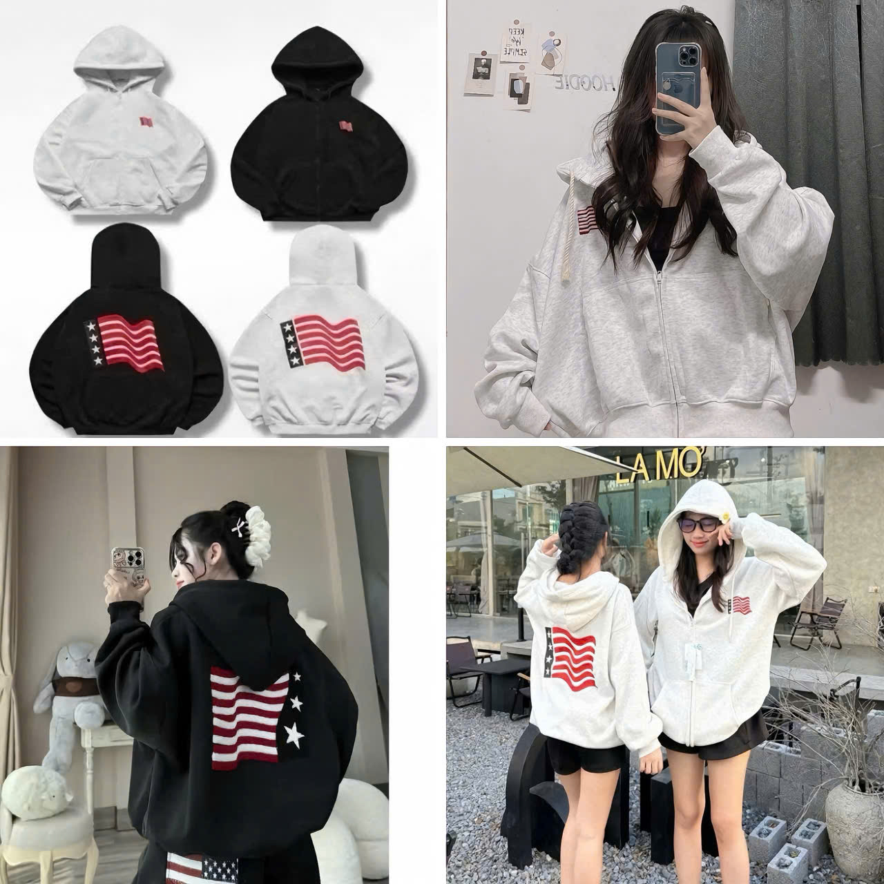 Ni Dương Store Facebook ad: CHÚC MỪNG năm 2026, Shop SA.LE ÁO HOODIE…