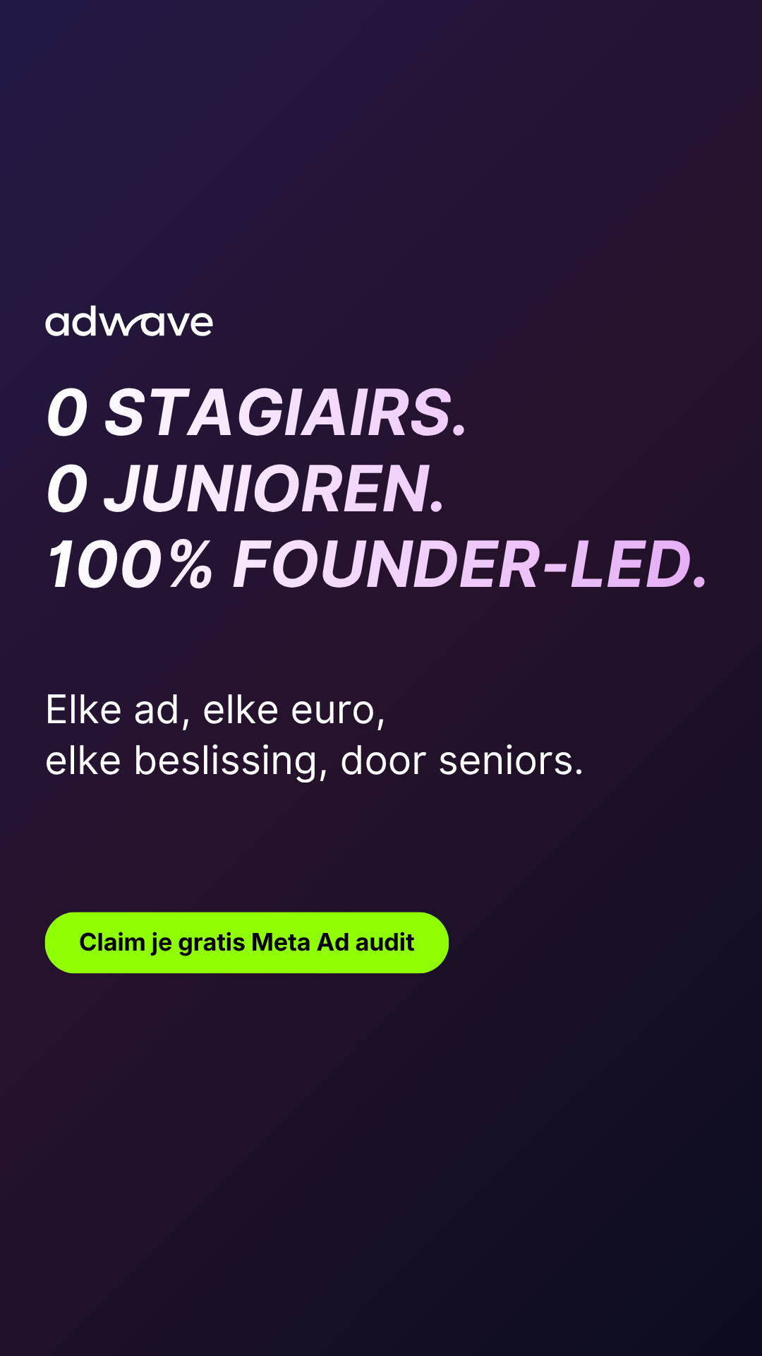 Adwave Agency Facebook ad