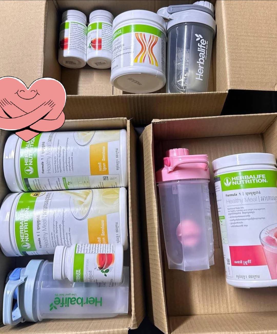 Wellness & Lifestyle Facebook ad: These boxes = daily nutrition sorted