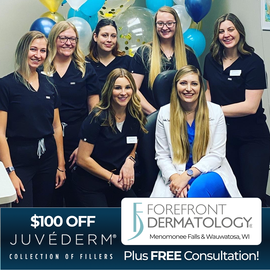 Forefront Dermatology Facebook ad