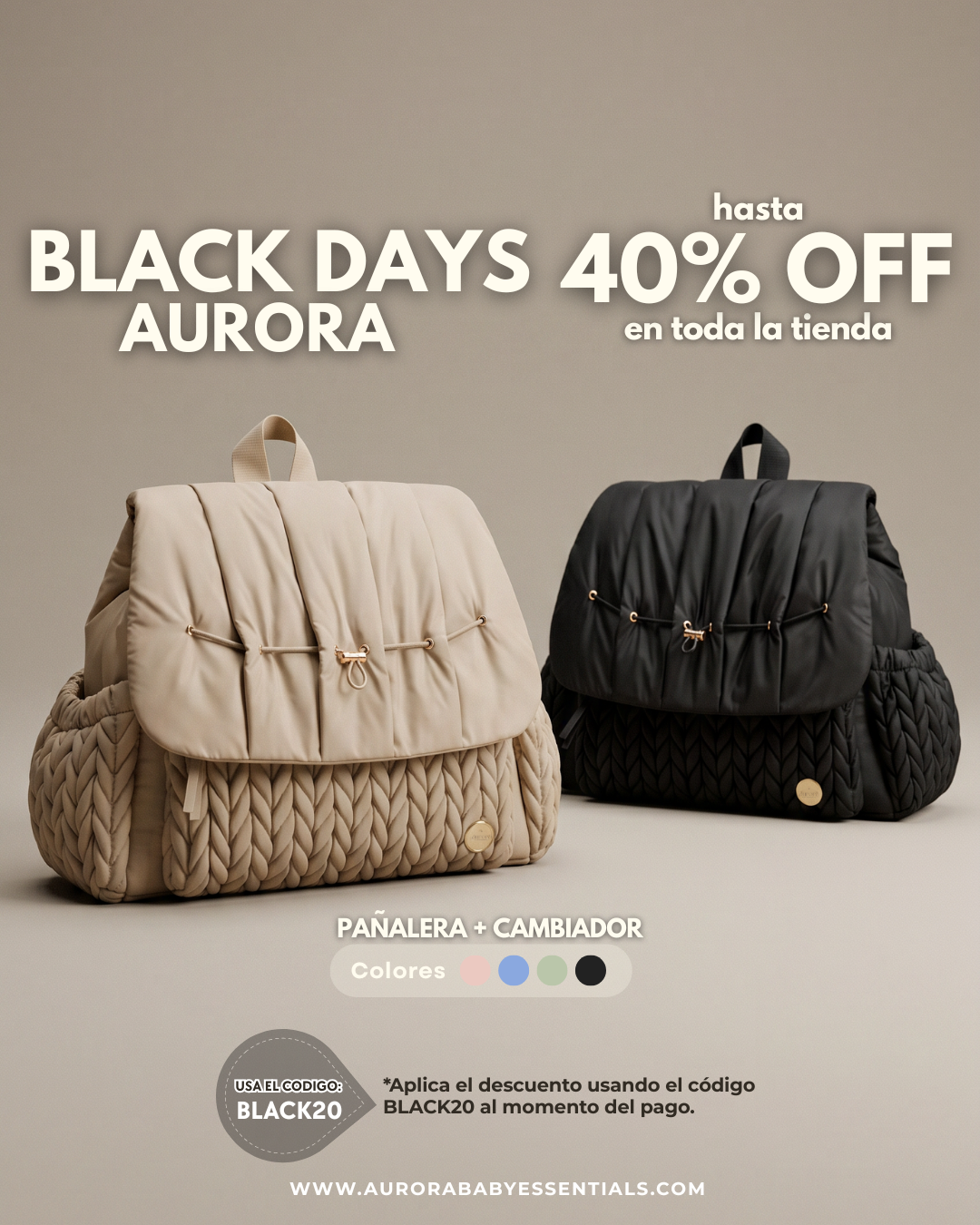 Aurora Baby Essentials Facebook ad