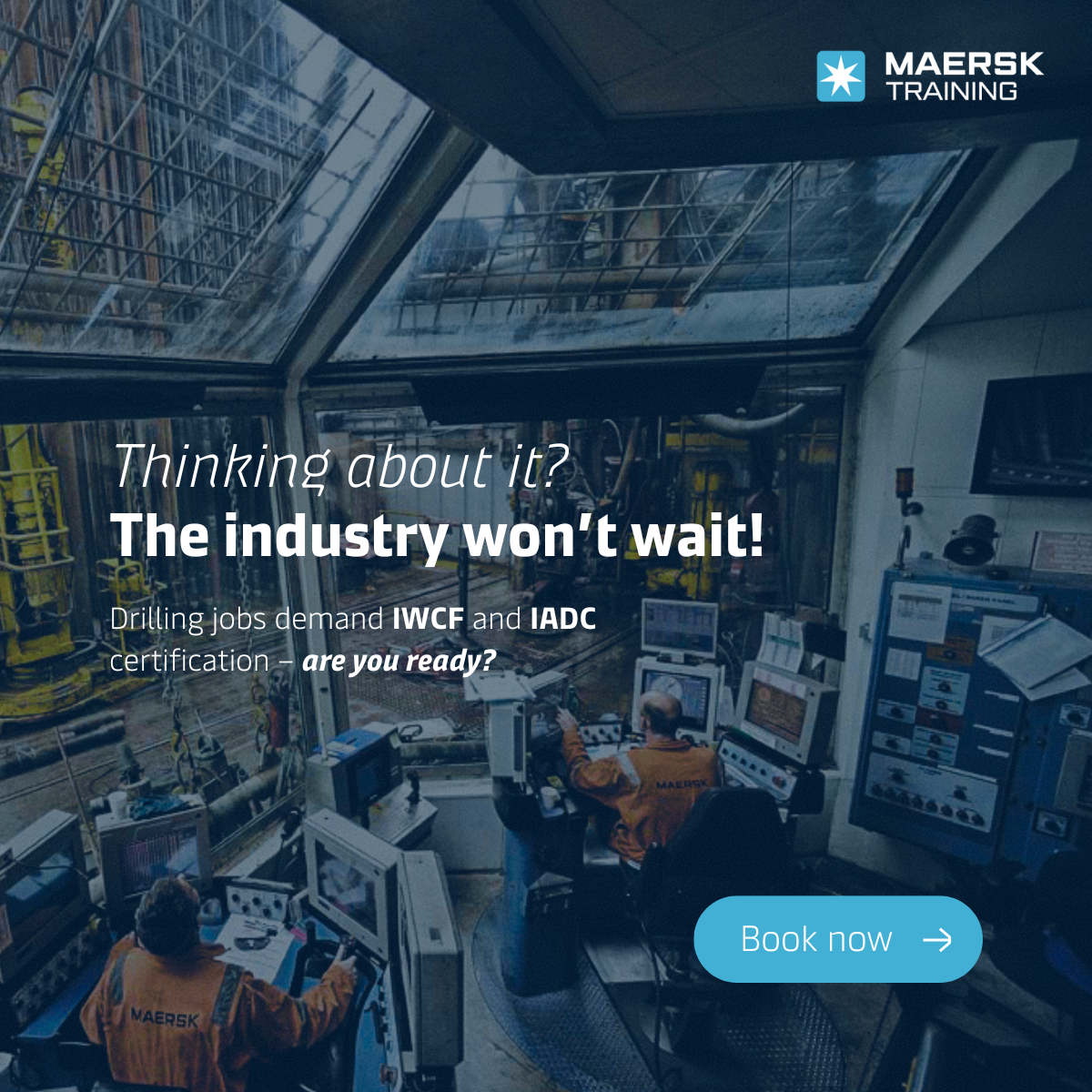 Maersk Training Facebook ad