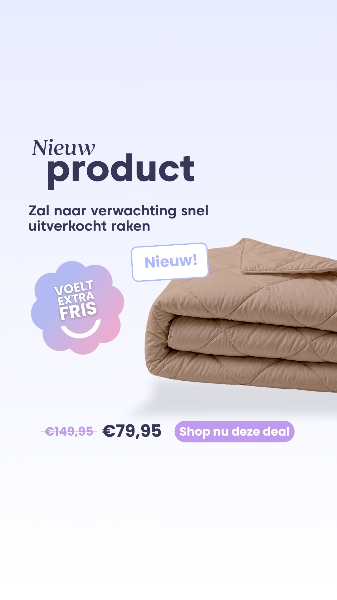 HappyBed Facebook ad
