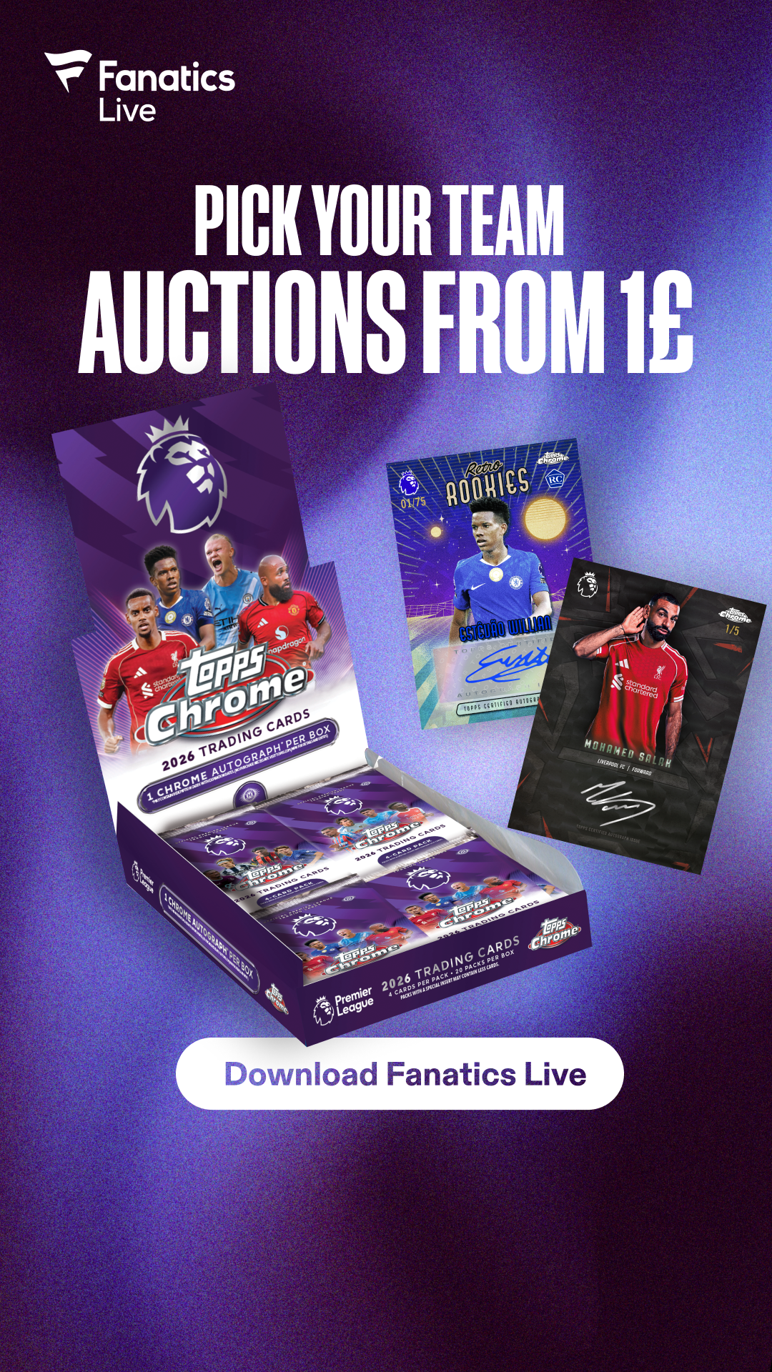Fanatics Collect Facebook ad