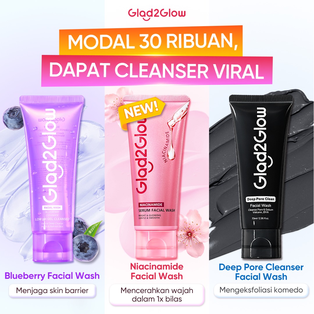 Glad 2 Glow.Indonesia  Facebook ad