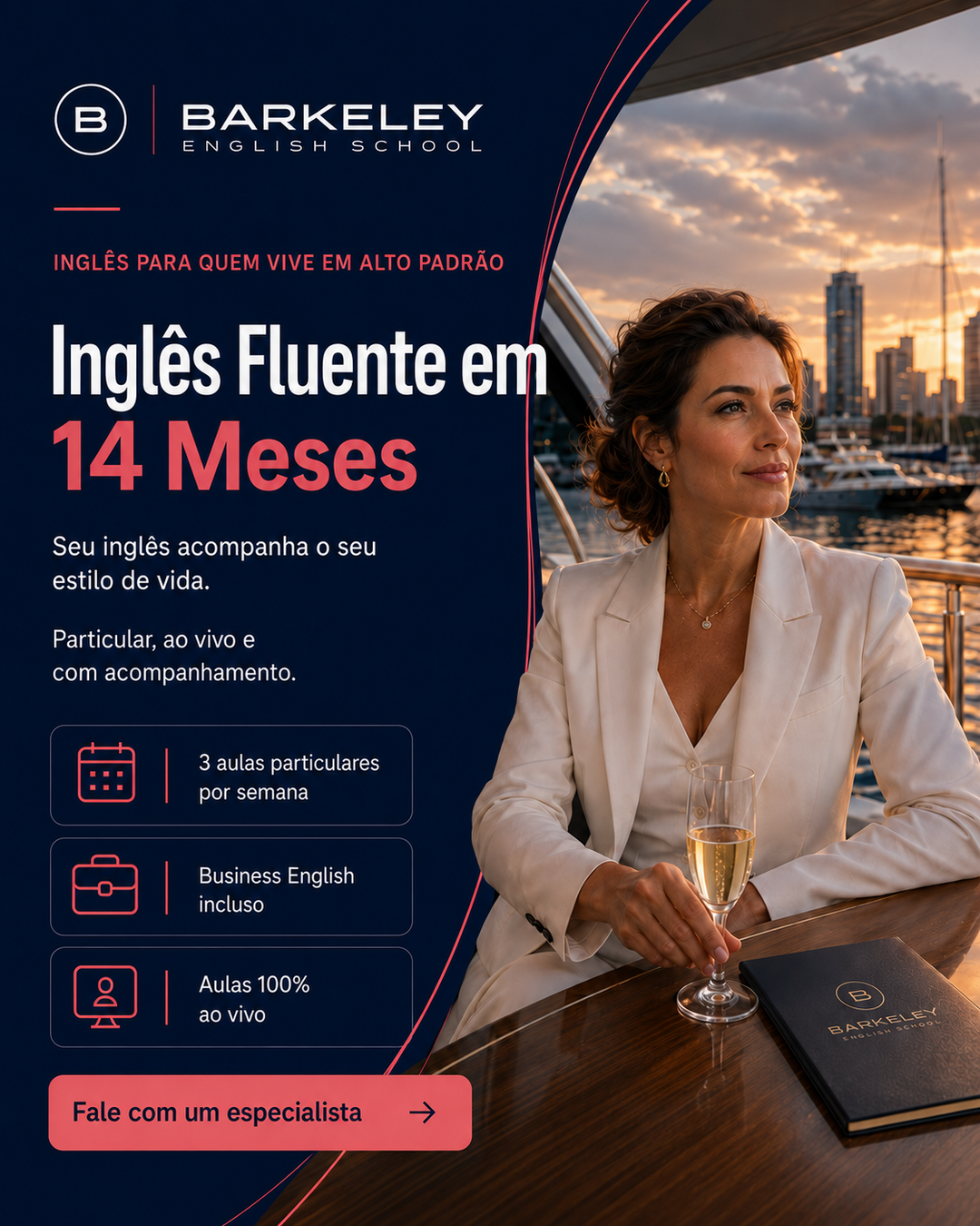 Barkeley English School Facebook ad