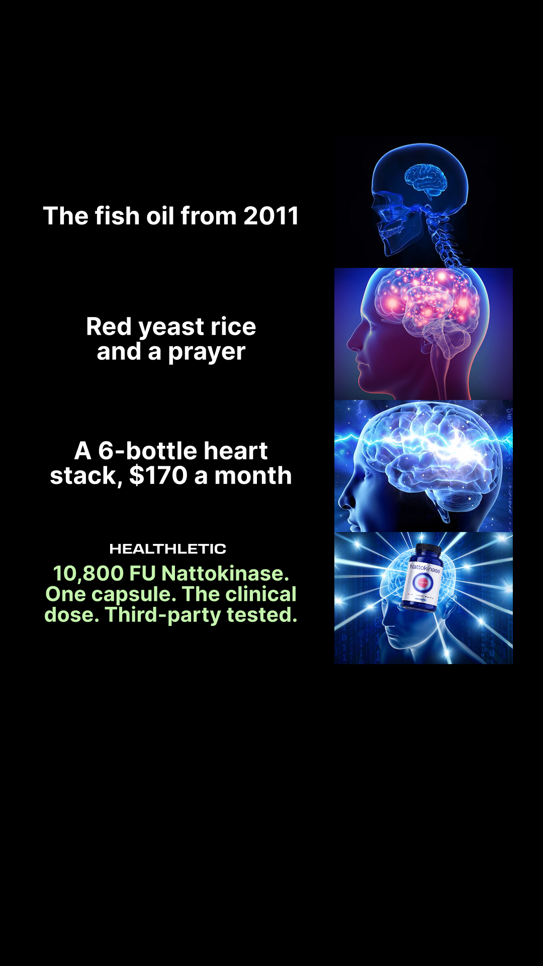 Healthletic Facebook ad