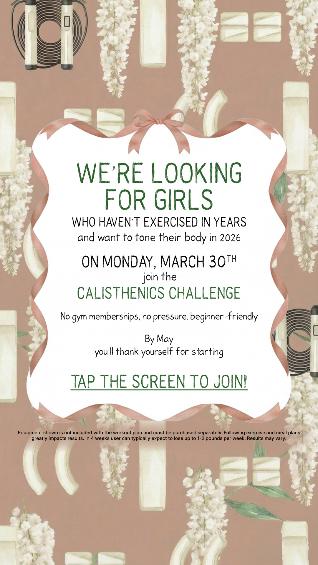 Lessie Fitness Facebook ad