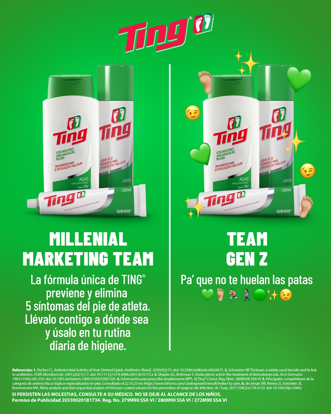 Ting Facebook ad: No importa a qué generación pertenezcas, Ting es…