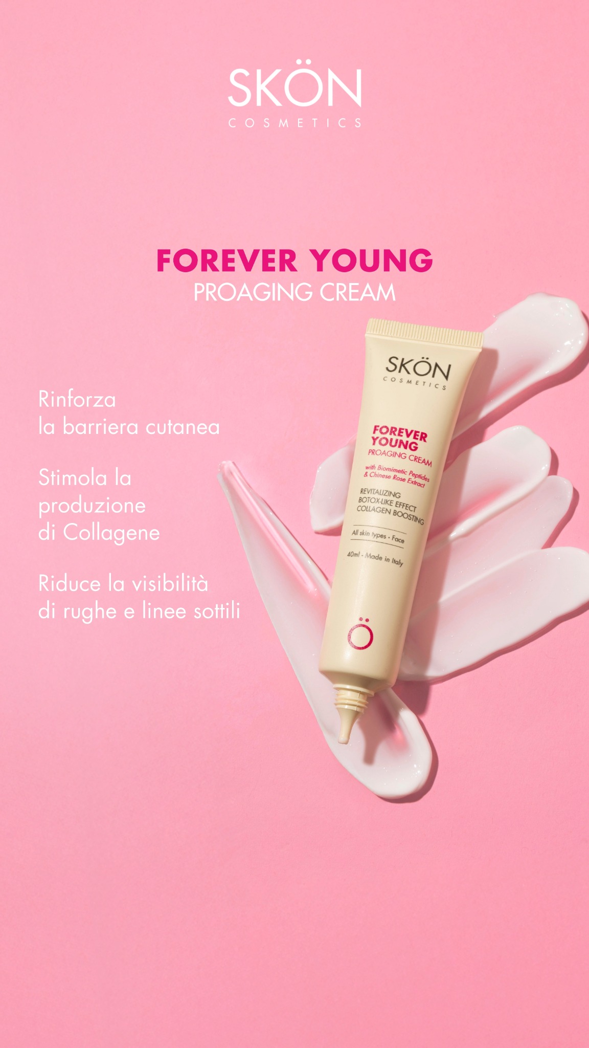 SKÖN Cosmetics Facebook ad