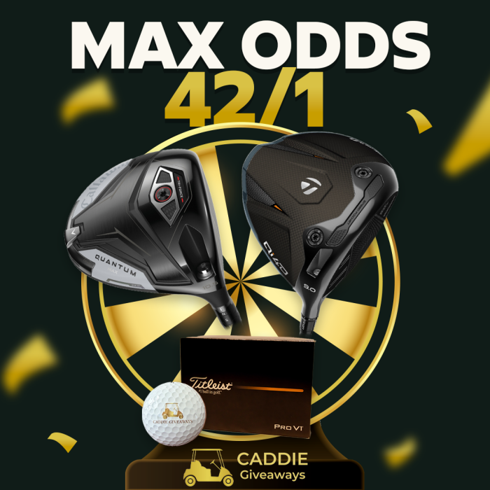 Caddie Giveaways Facebook ad