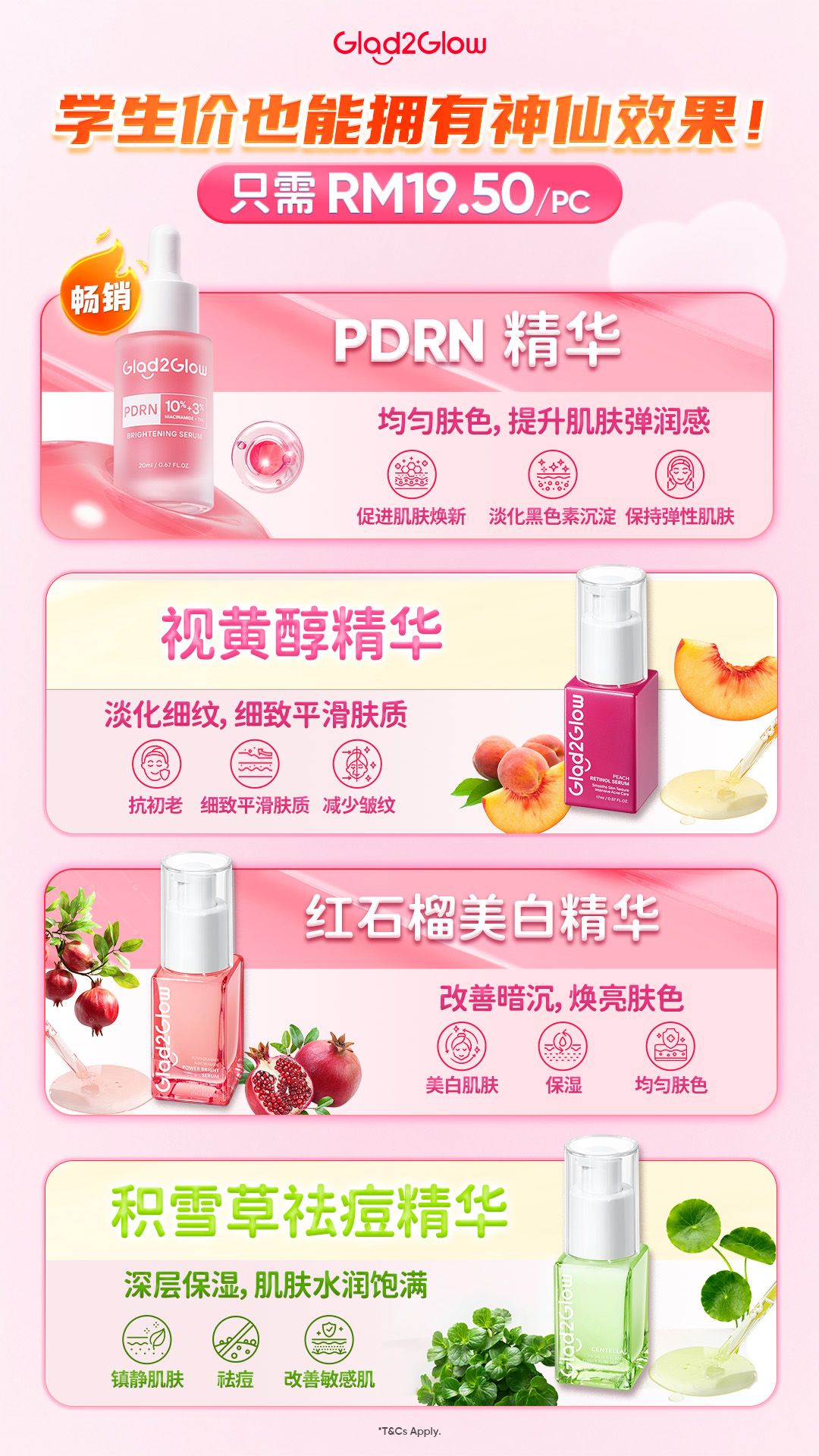 Glad2Glow Malaysia Facebook ad