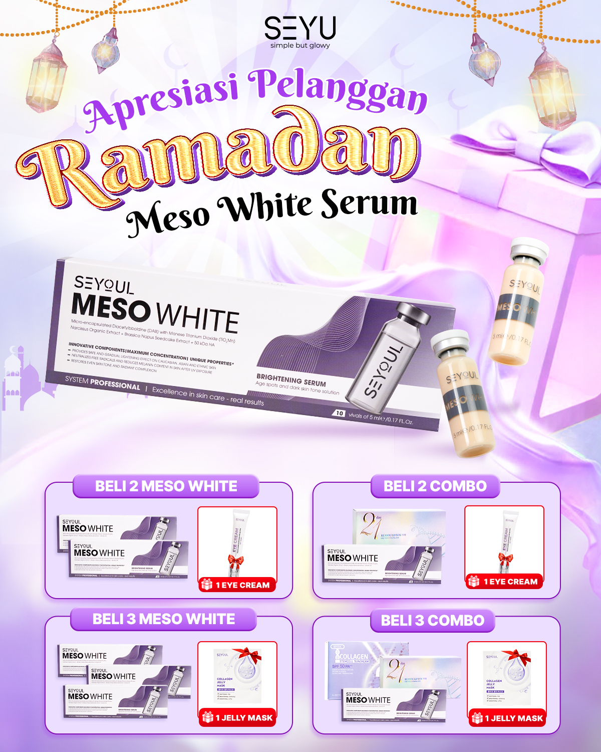 SEYU Spesialis Kecantikan Korea Facebook ad