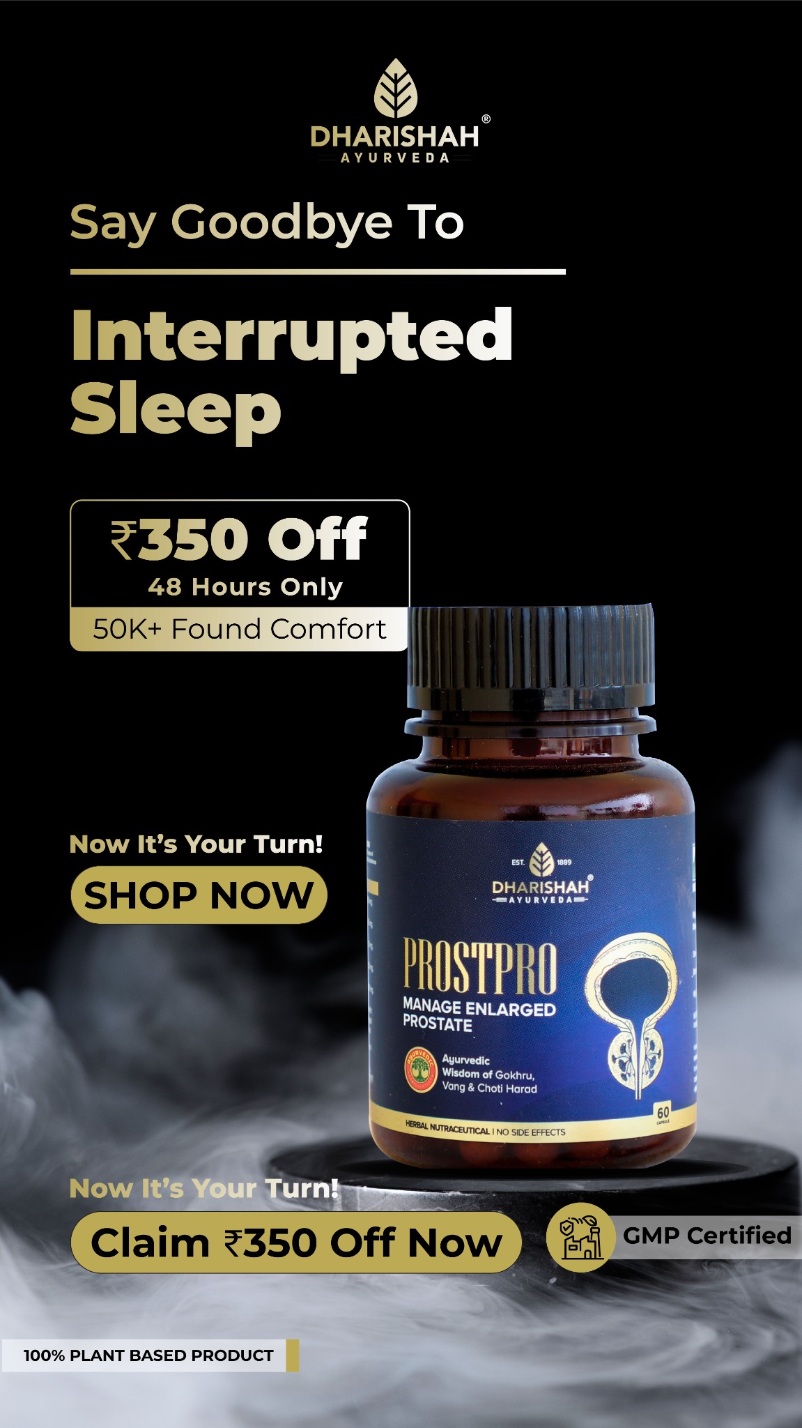Dharishah Ayurveda Facebook ad