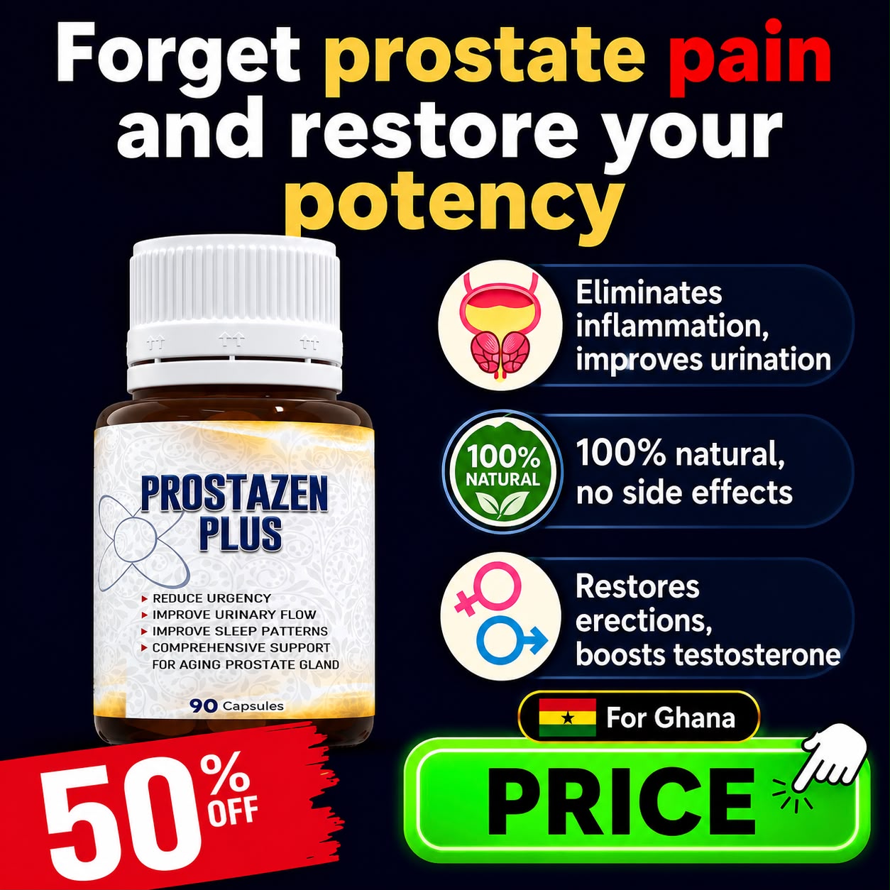Prostazen Plus Facebook ad
