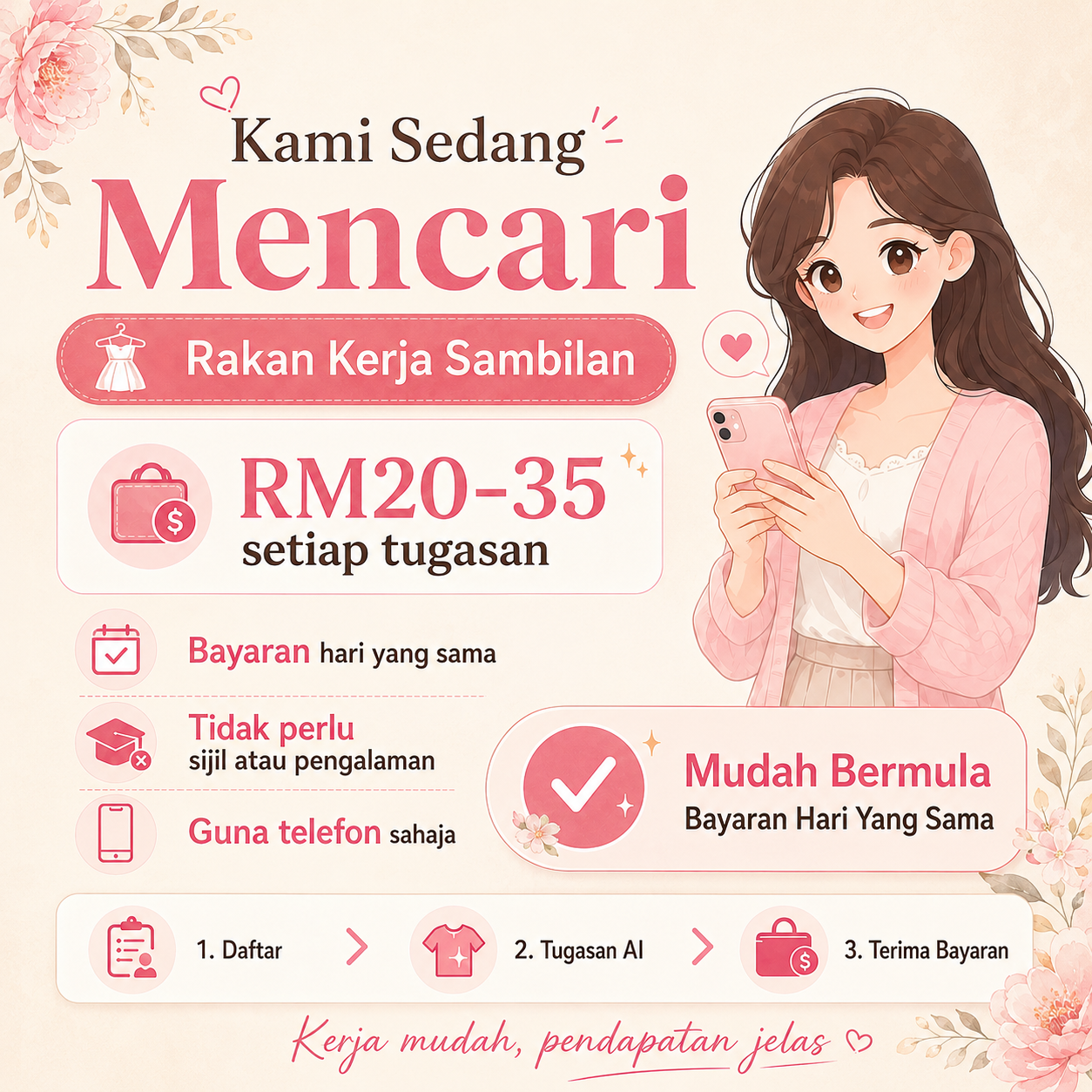 DQFLKehucg2 Facebook ad: FortunePapa Malaysia - Earn Cash by Visiting Brand Websites