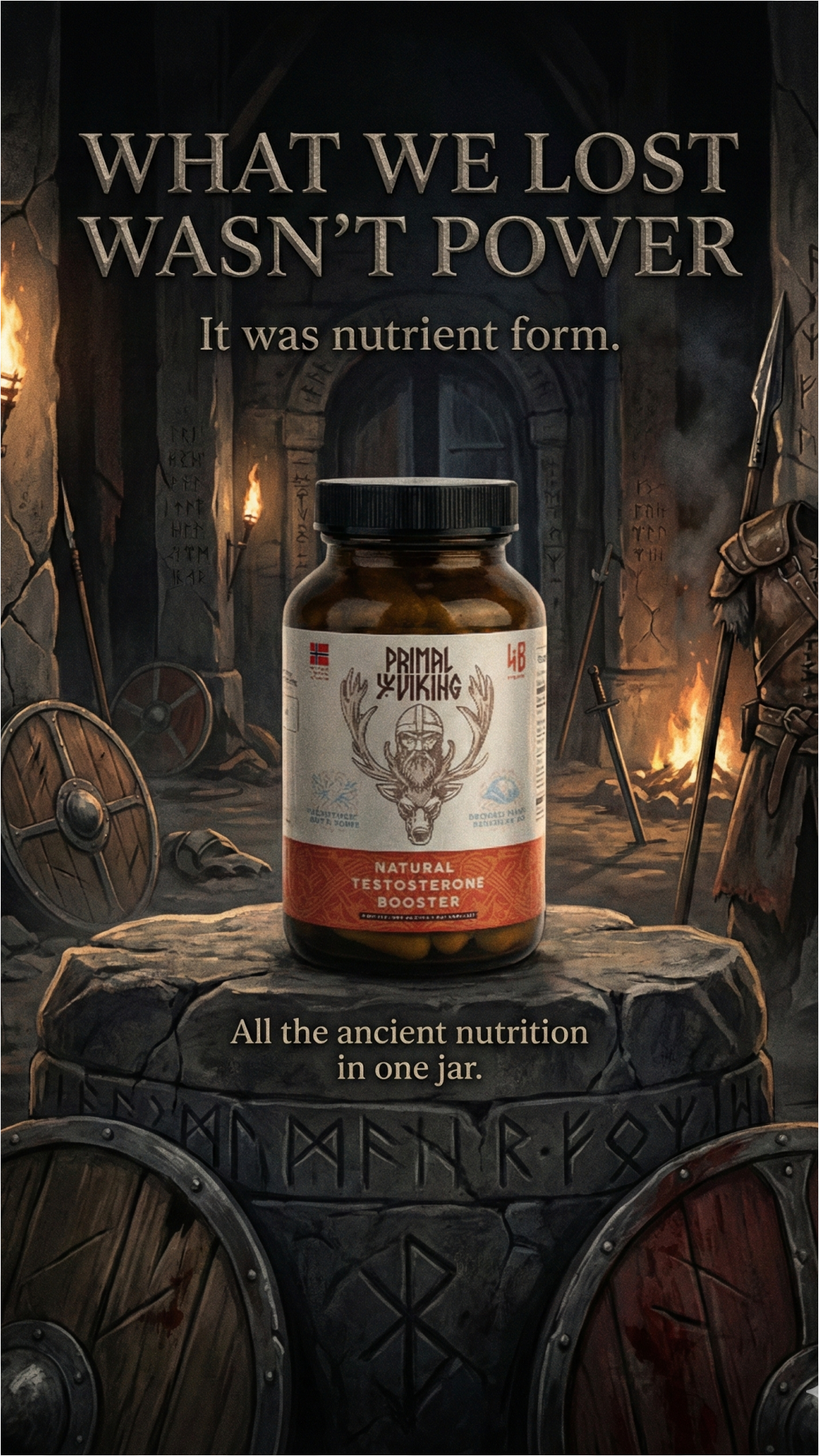 Primal Viking Facebook ad
