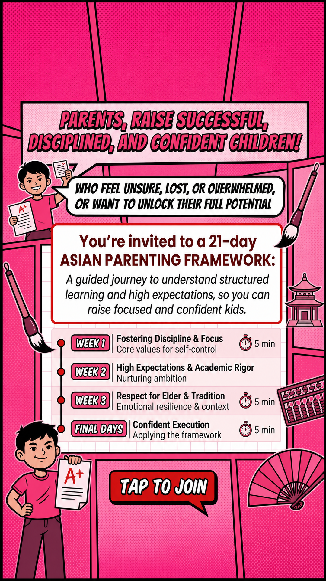Tanaka Hiroshi - ADHD parenting coach Facebook ad