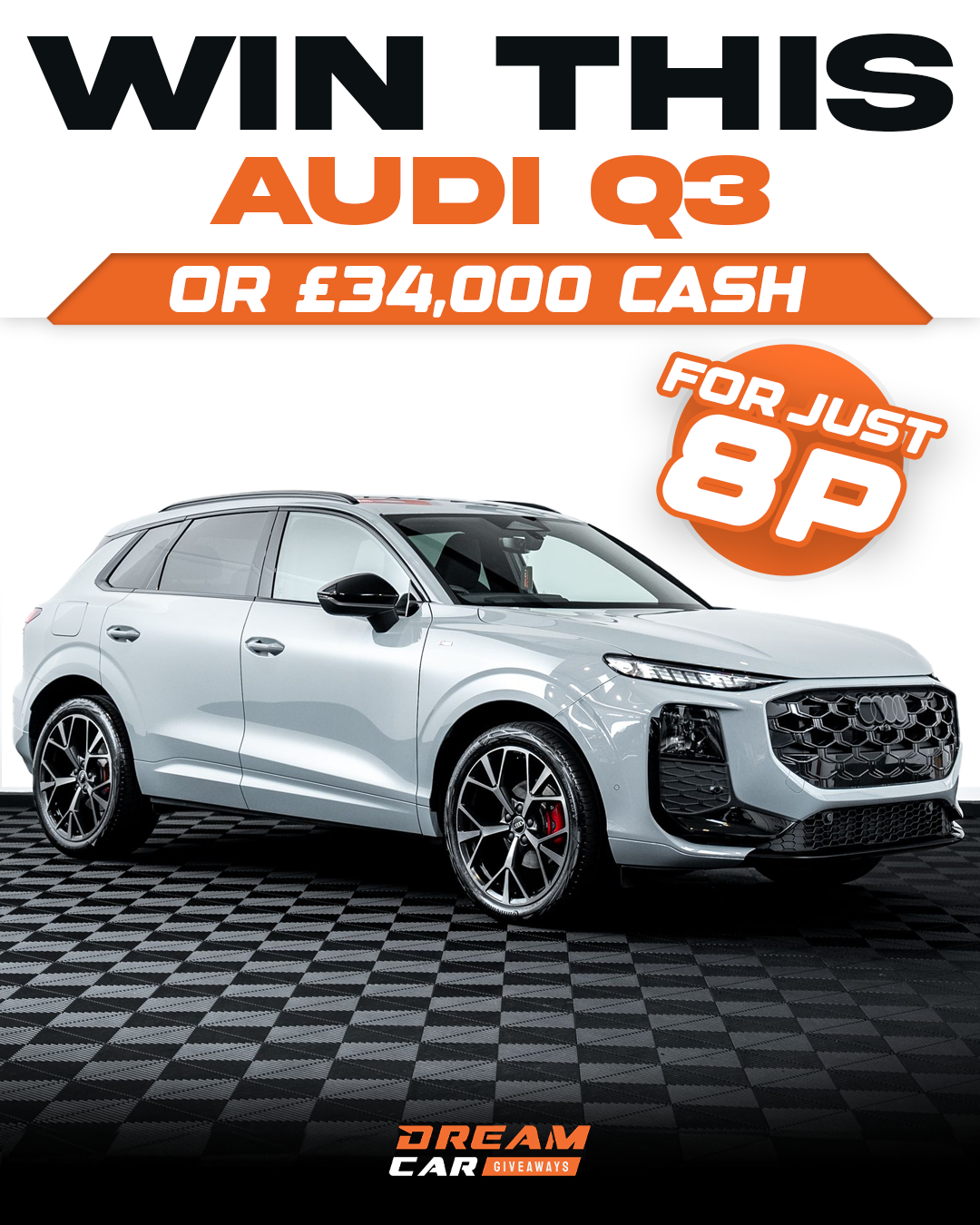 Dream Car Giveaways Facebook ad