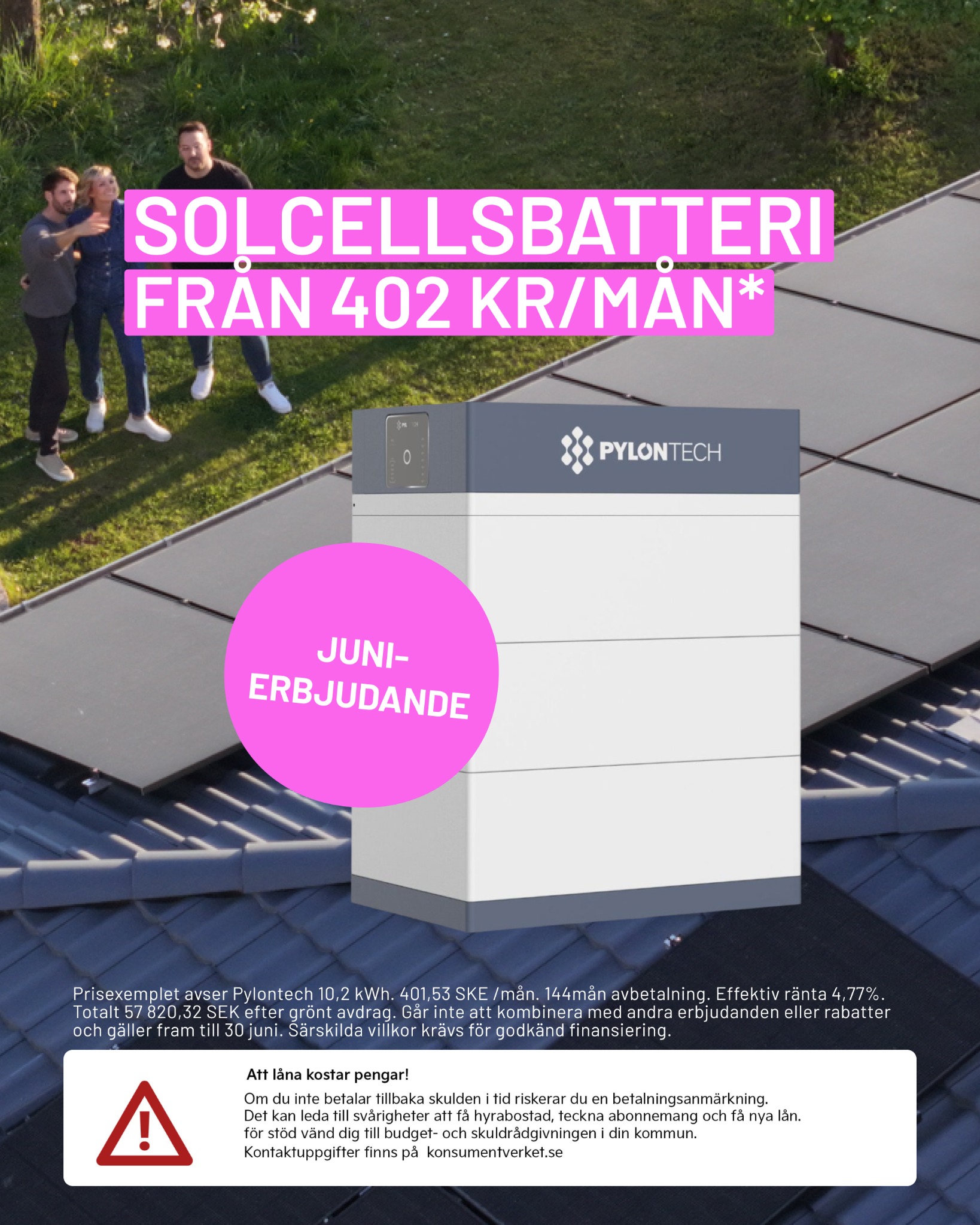 1KOMMA5 Sverige Facebook ad