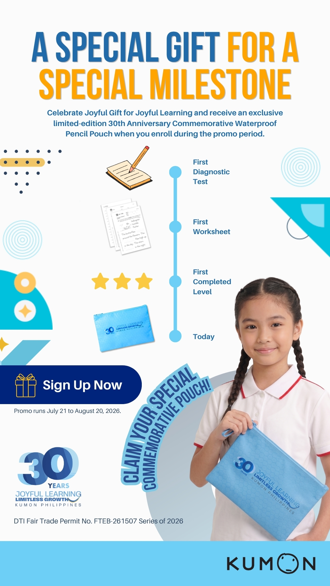Kumon Philippines Facebook ad from Jul 15, 2026