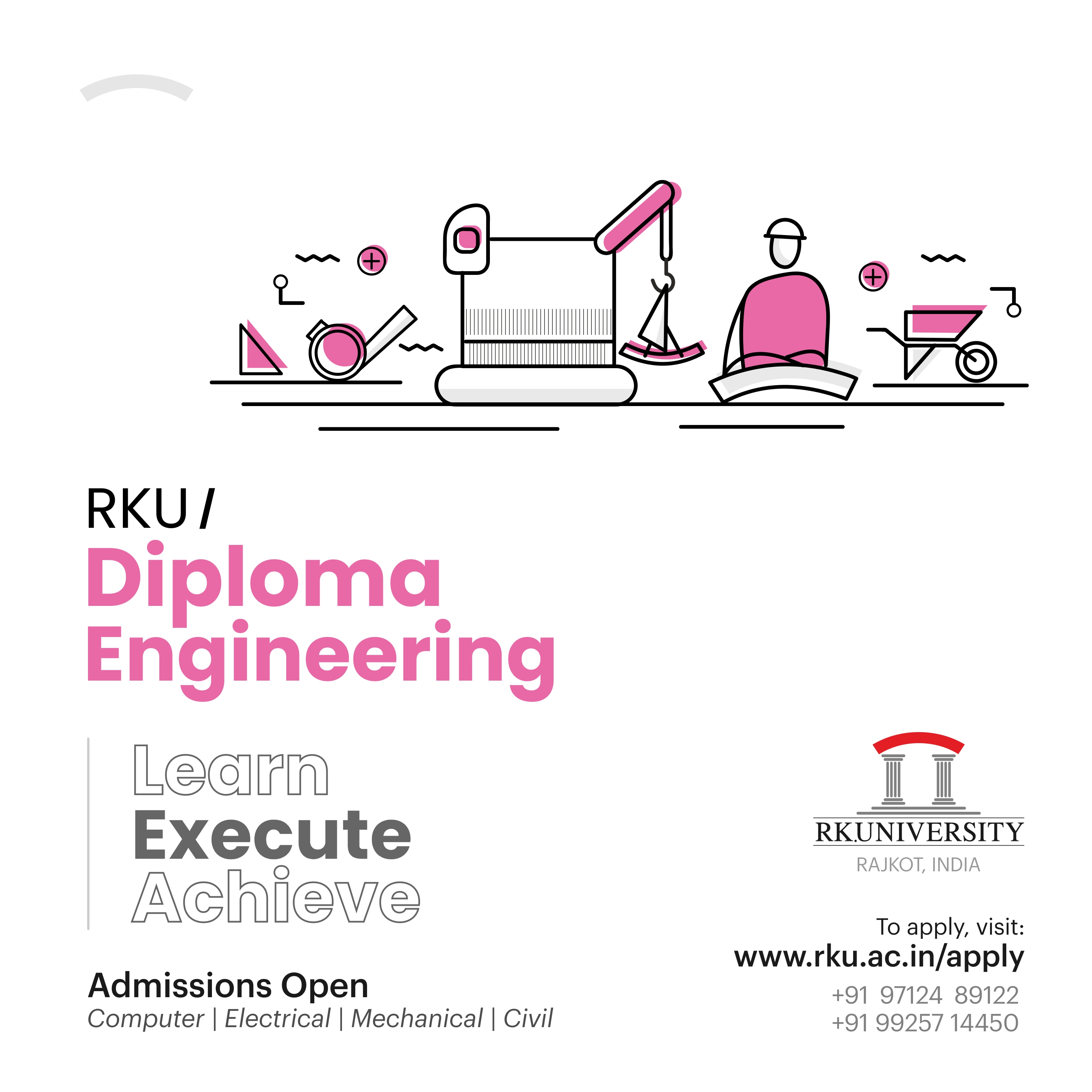 RK University Facebook ad
