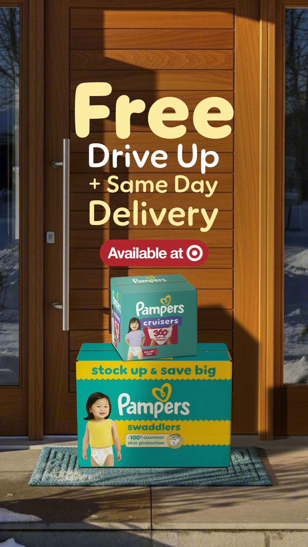 Pampers Facebook ad from Mar 9, 2026