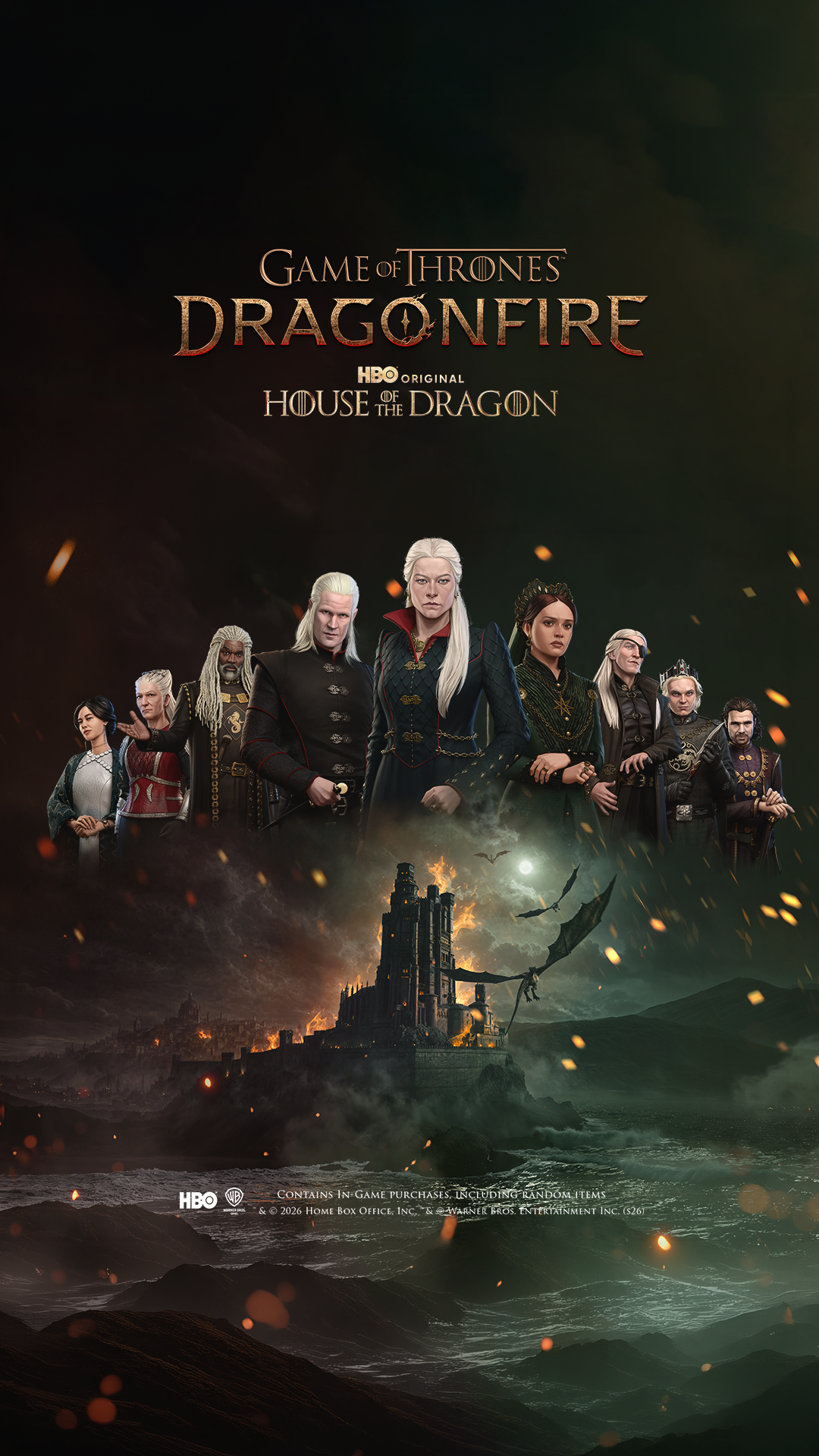 Game of Thrones: Dragonfire Facebook ad